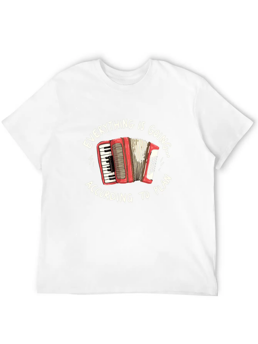 Accordion Musician Art For Enthusiasts Classic Fit Graphic Tee For Daily Comfort – Unisex Cotton Shirt