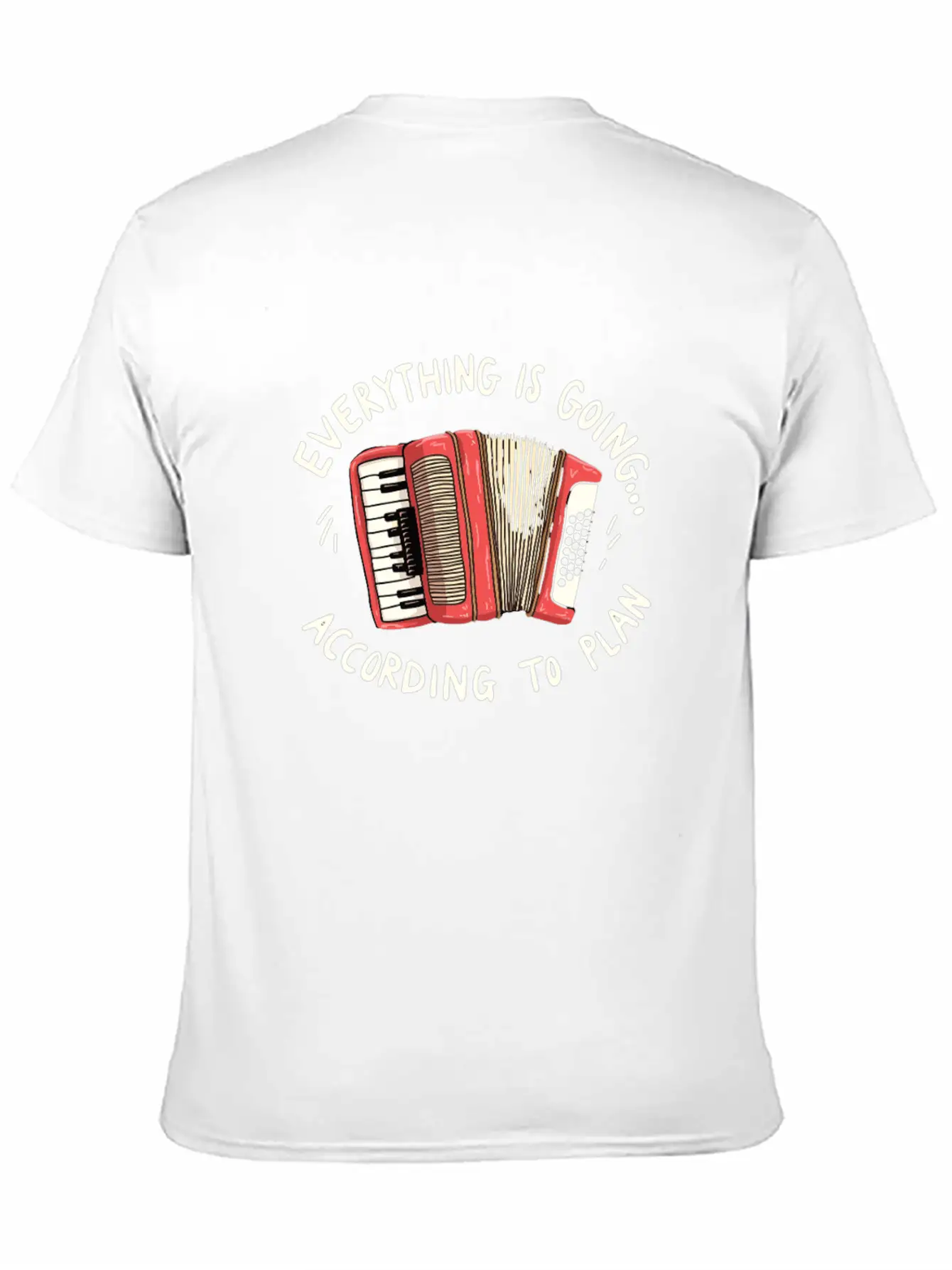 Accordion Musician Art For Enthusiasts Classic Fit Graphic Tee For Daily Comfort – Unisex Cotton Shirt