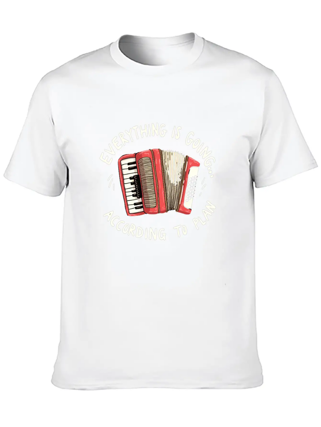 Accordion Musician Art For Enthusiasts Classic Fit Graphic Tee For Daily Comfort – Unisex Cotton Shirt