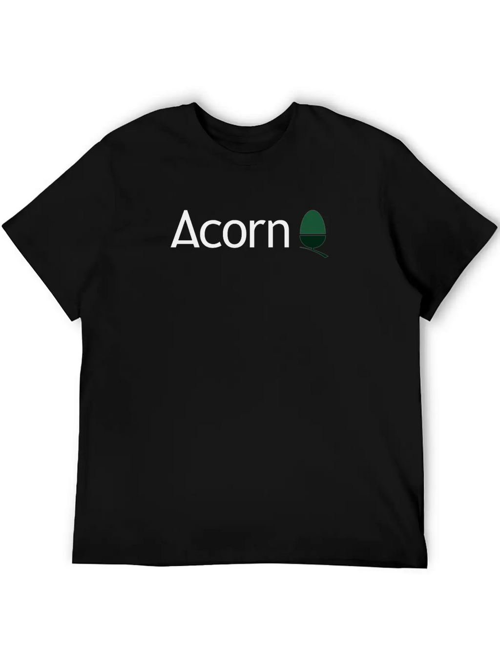 AcornLogo Unisex Short Sleeve Soft Cotton T-Shirt – Casual Everyday Wear