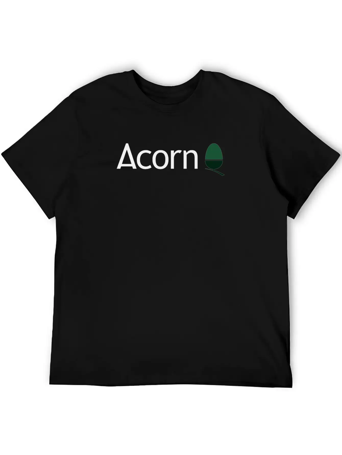 AcornLogo Unisex Short Sleeve Soft Cotton T-Shirt – Casual Everyday Wear