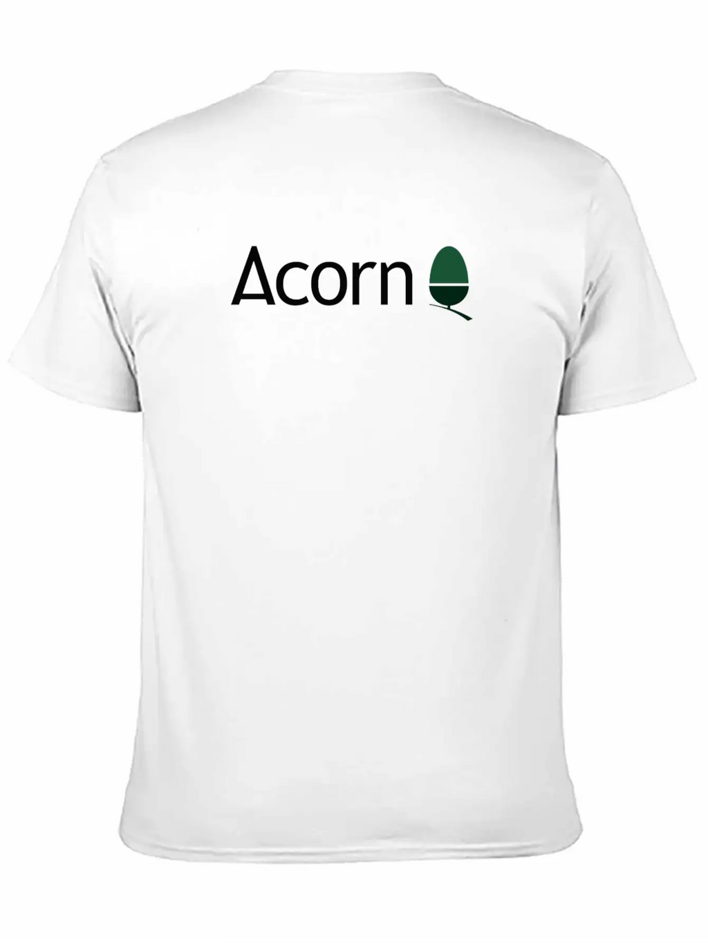 AcornLogo Unisex Short Sleeve Soft Cotton T-Shirt – Casual Everyday Wear