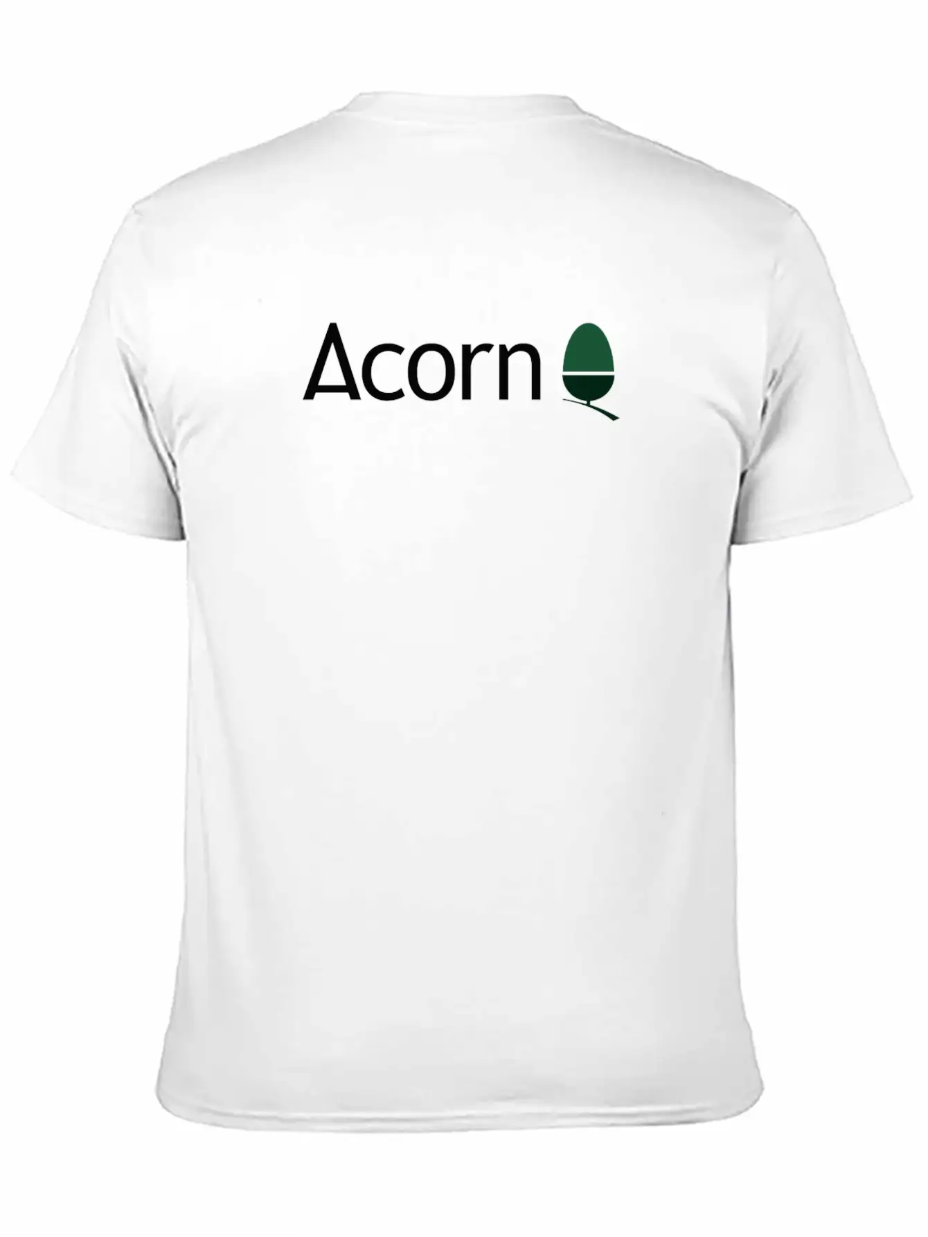 AcornLogo Unisex Short Sleeve Soft Cotton T-Shirt – Casual Everyday Wear
