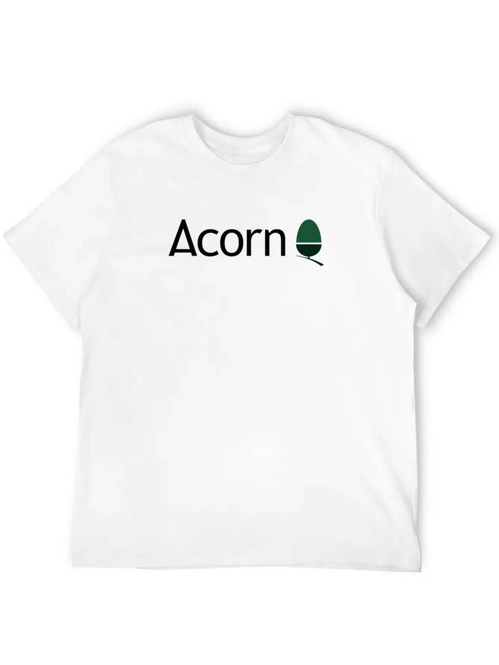 AcornLogo Unisex Short Sleeve Soft Cotton T-Shirt – Casual Everyday Wear