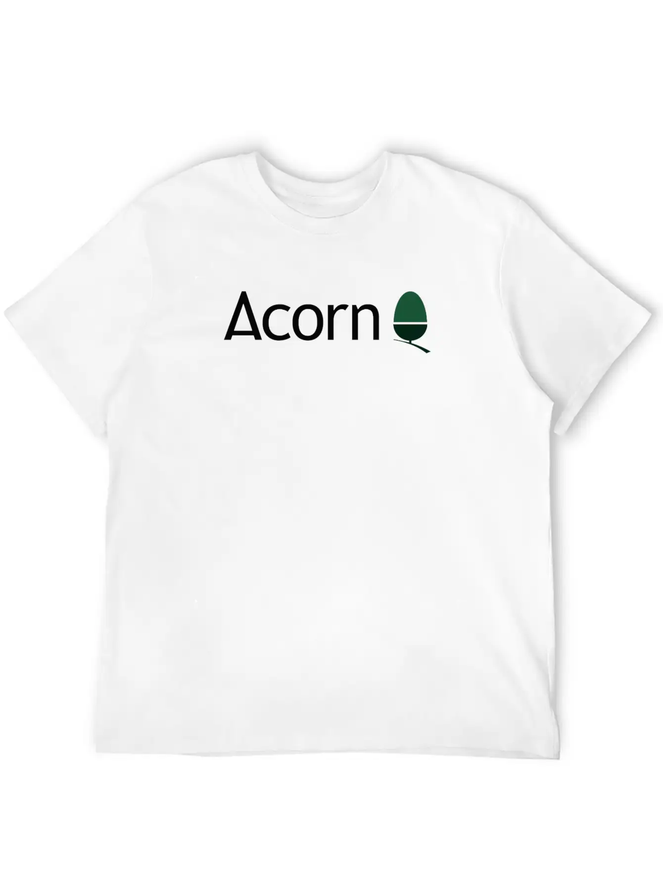 AcornLogo Unisex Short Sleeve Soft Cotton T-Shirt – Casual Everyday Wear