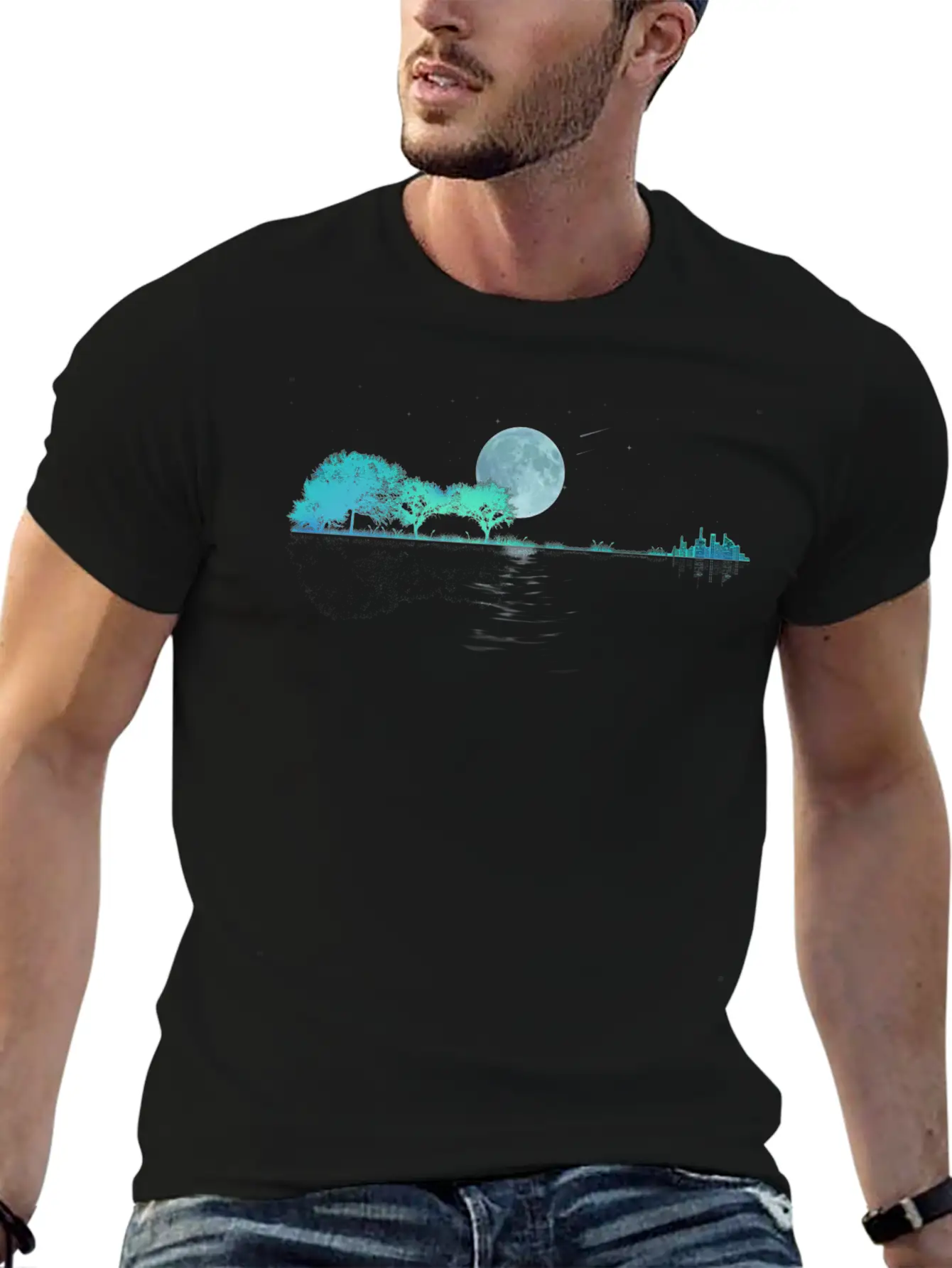 Acoustic Guitar Player Birthday Christmas Unisex Cotton Tee – Relaxed Fit For Any Occasion