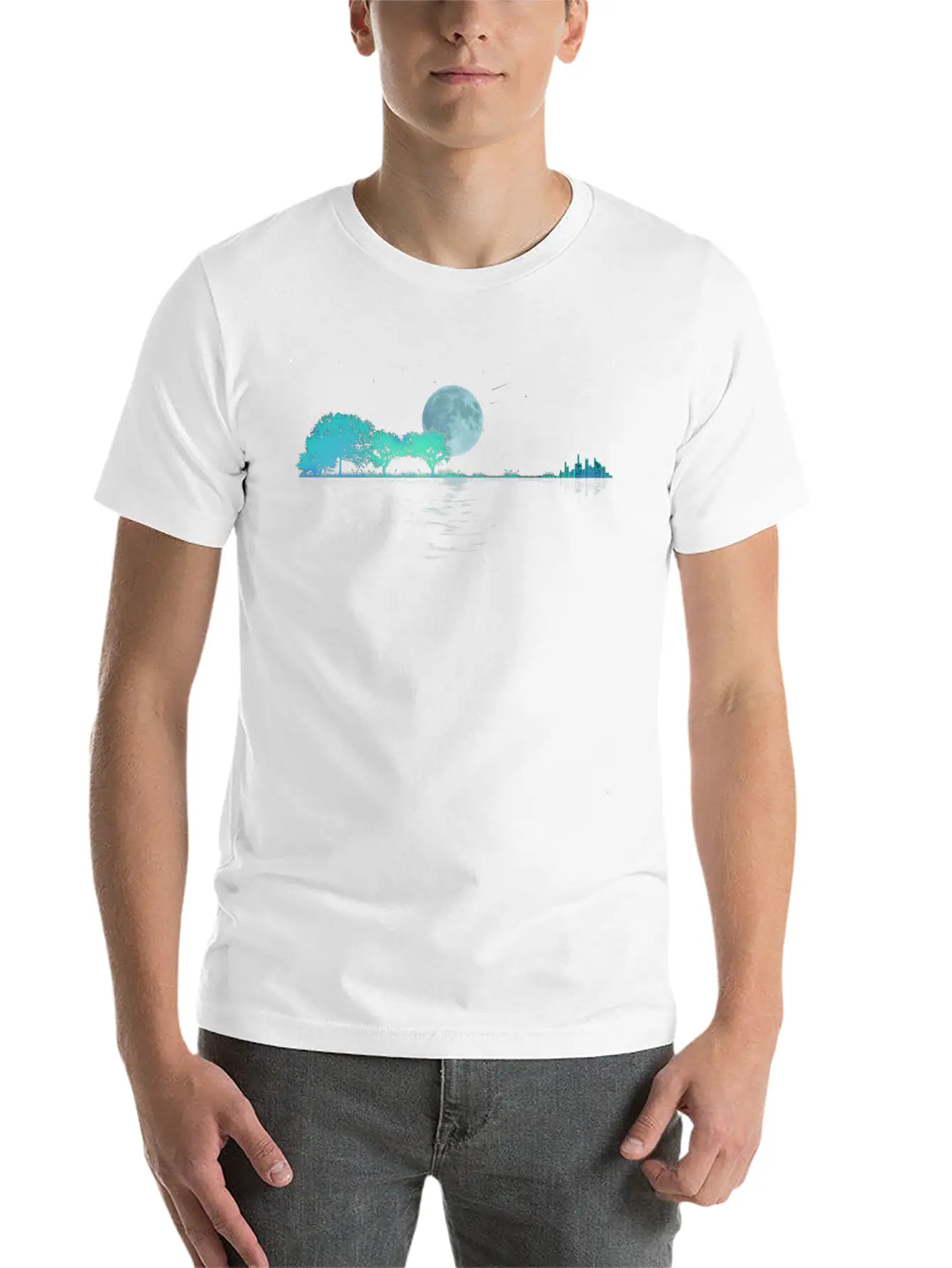 Acoustic Guitar Player Birthday Christmas Unisex Cotton Tee – Relaxed Fit For Any Occasion