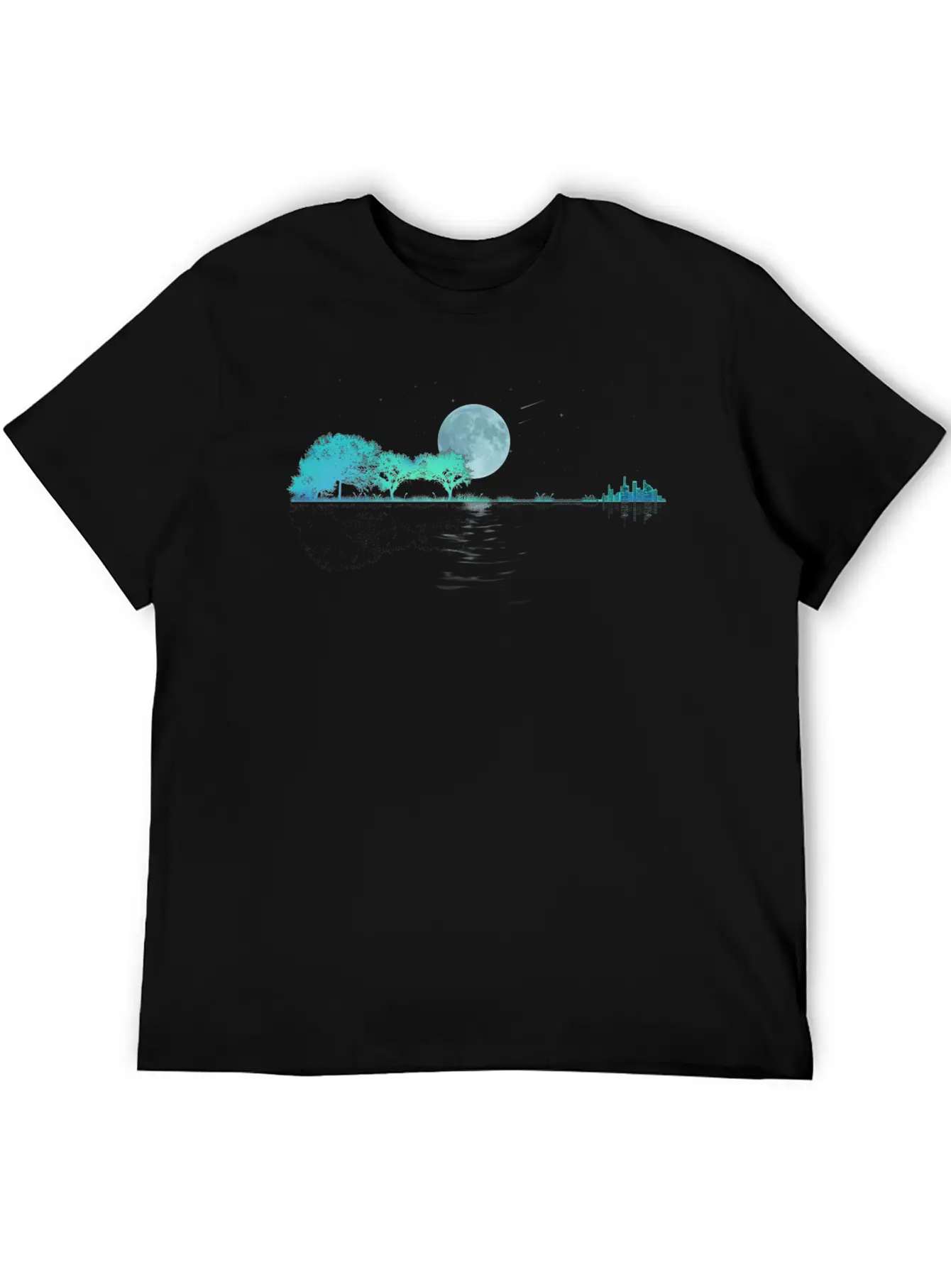 Acoustic Guitar Player Birthday Christmas Unisex Cotton Tee – Relaxed Fit For Any Occasion