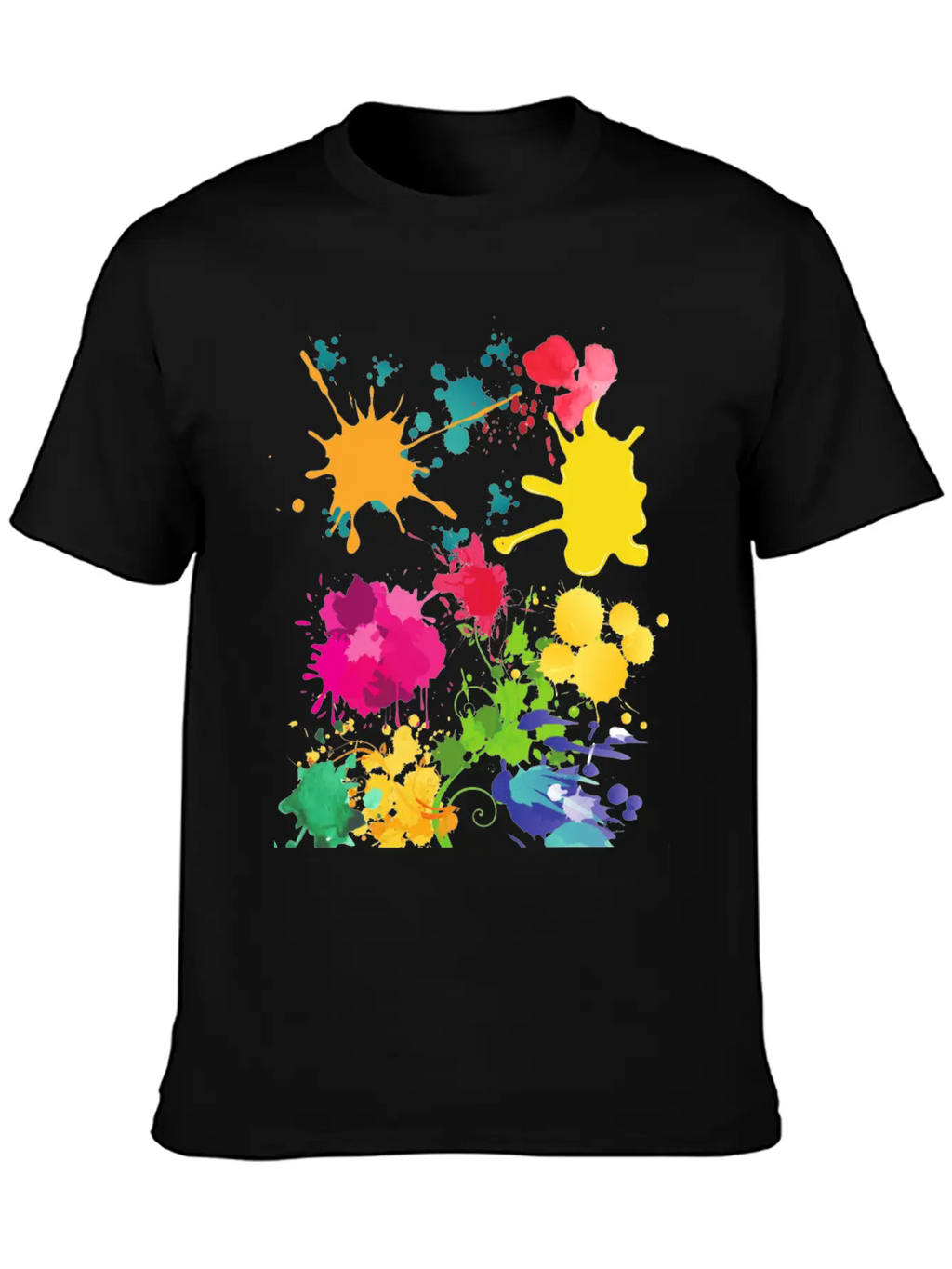 Acrilic Design. COLOUR FULL. Classic Fit Graphic Tee For Daily Comfort – Unisex Cotton Shirt