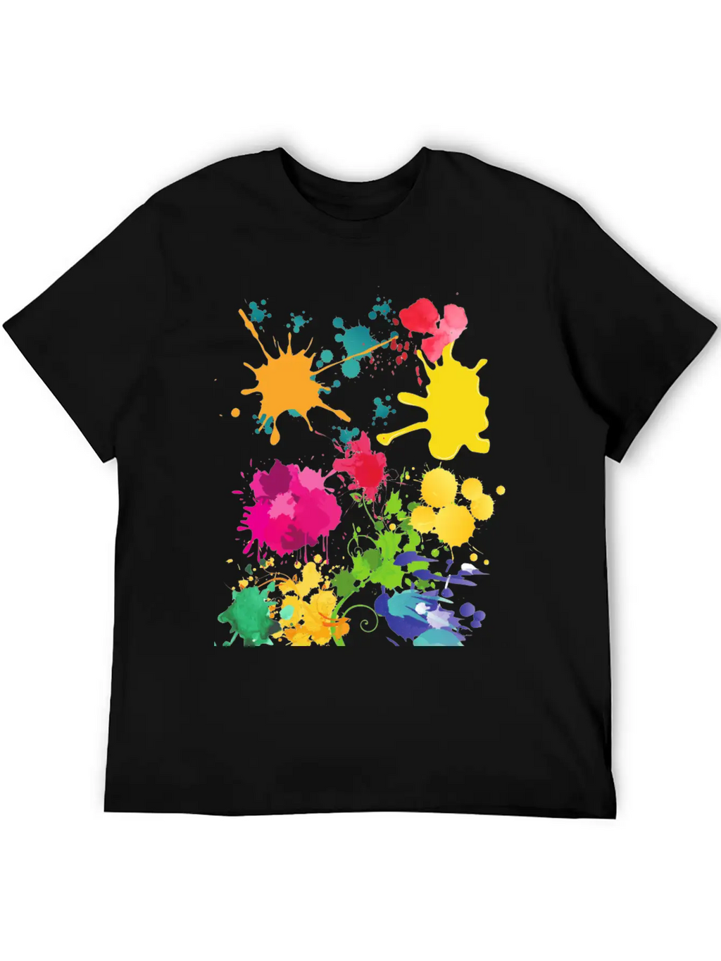 Acrilic Design. COLOUR FULL. Classic Fit Graphic Tee For Daily Comfort – Unisex Cotton Shirt