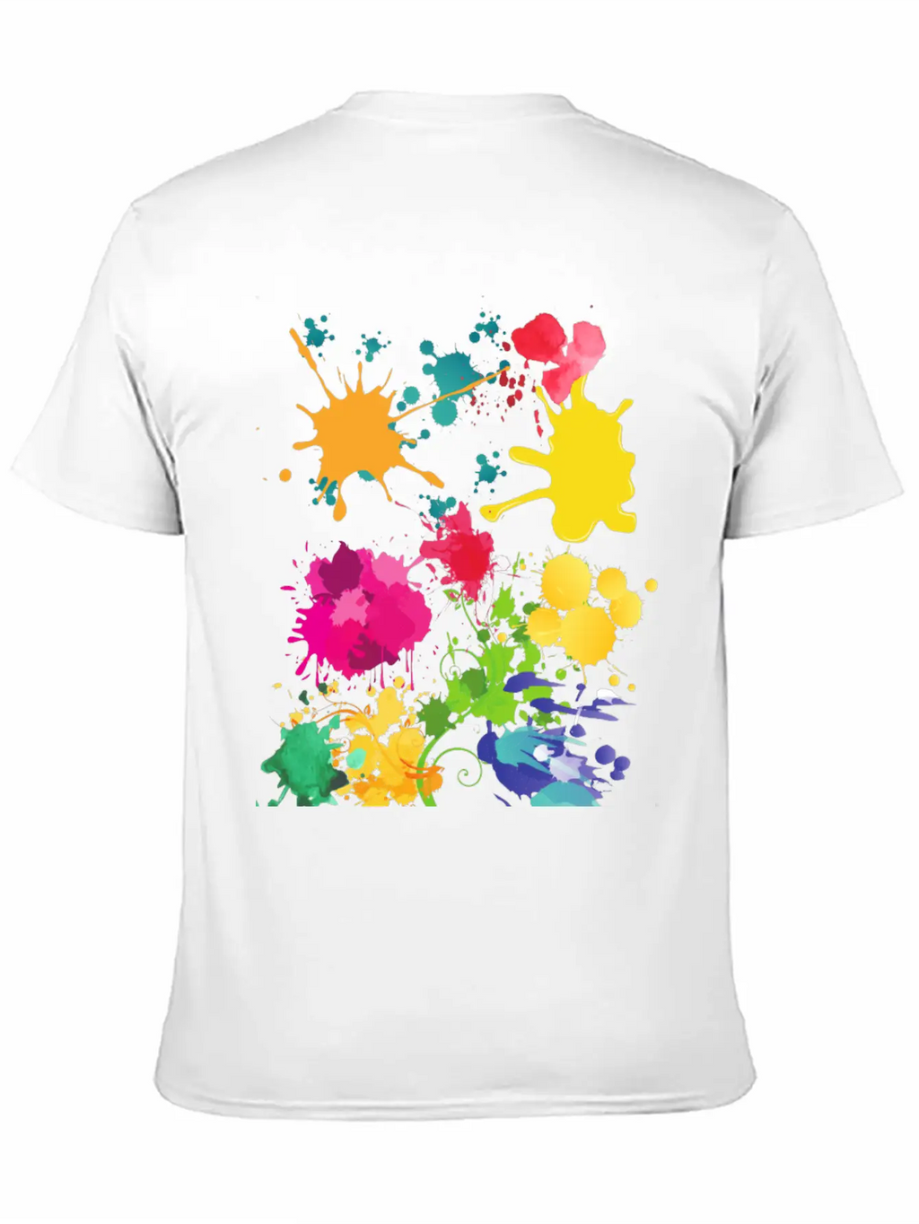 Acrilic Design. COLOUR FULL. Classic Fit Graphic Tee For Daily Comfort – Unisex Cotton Shirt