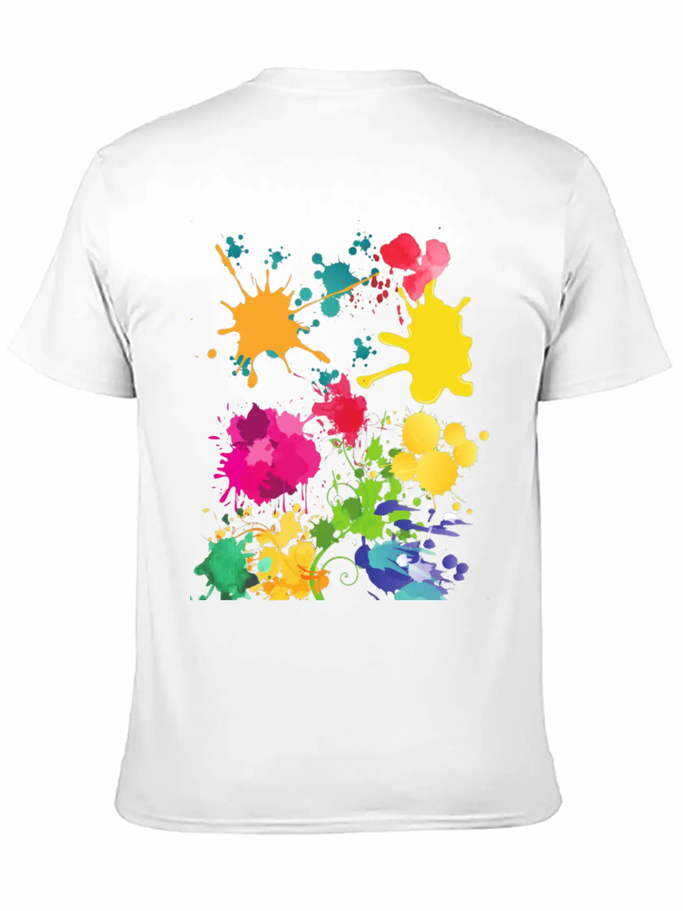 Acrilic Design. COLOUR FULL. Classic Fit Graphic Tee For Daily Comfort – Unisex Cotton Shirt
