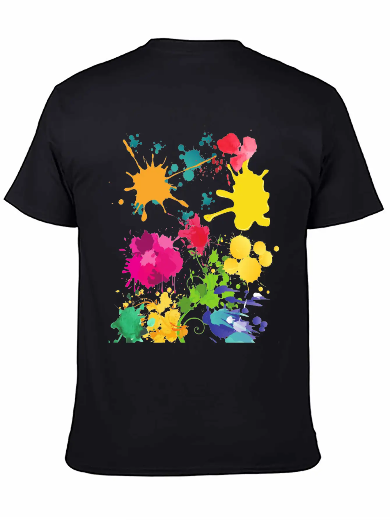 Acrilic Design. COLOUR FULL. Classic Fit Graphic Tee For Daily Comfort – Unisex Cotton Shirt