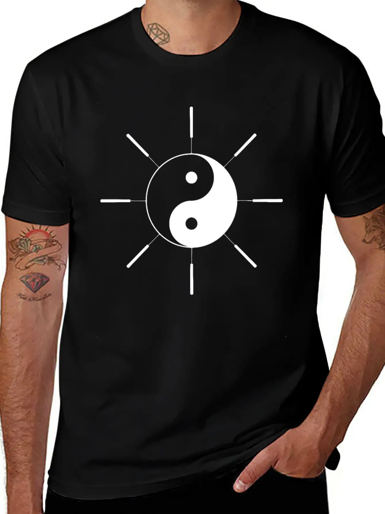 Acupuncture Classic Fit Graphic Tee For Daily Comfort – Unisex Cotton Shirt