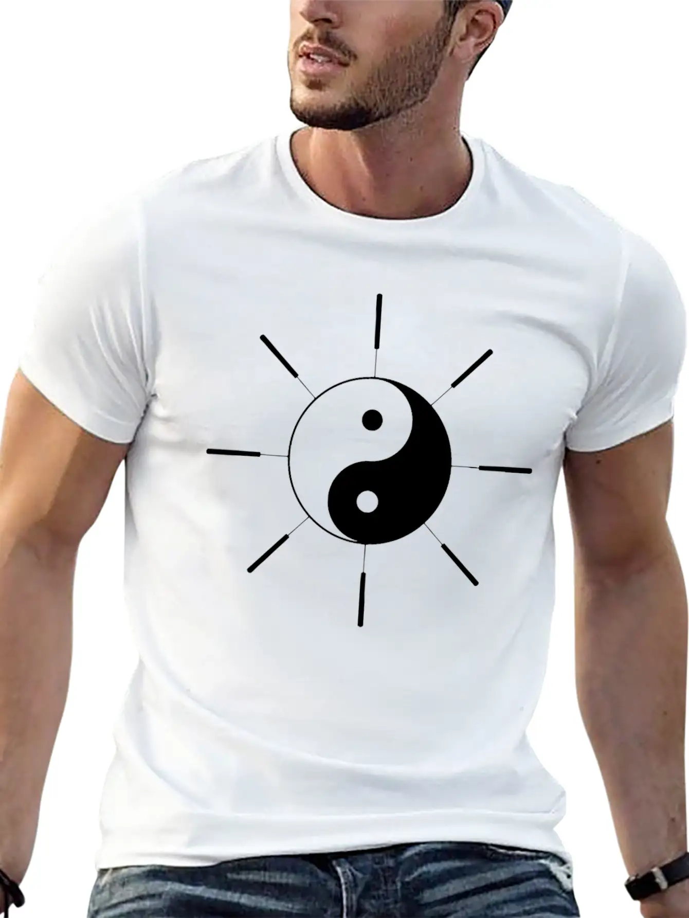 Acupuncture Classic Fit Graphic Tee For Daily Comfort – Unisex Cotton Shirt