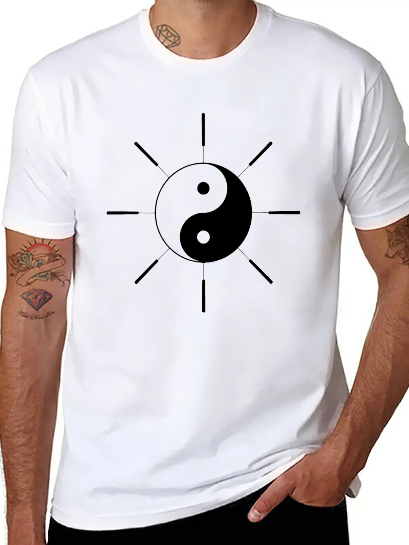 Acupuncture Classic Fit Graphic Tee For Daily Comfort – Unisex Cotton Shirt