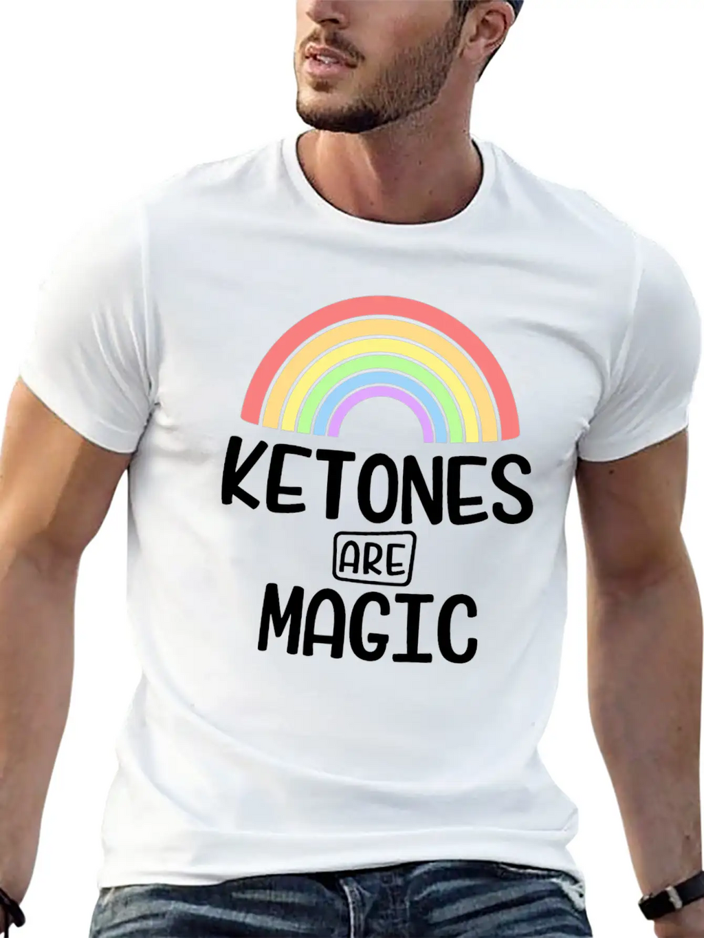 Addicted To Ketones Funny Keto Shirt For Women Diet Essential Unisex Summer Tee – Soft Cotton Casual Fit