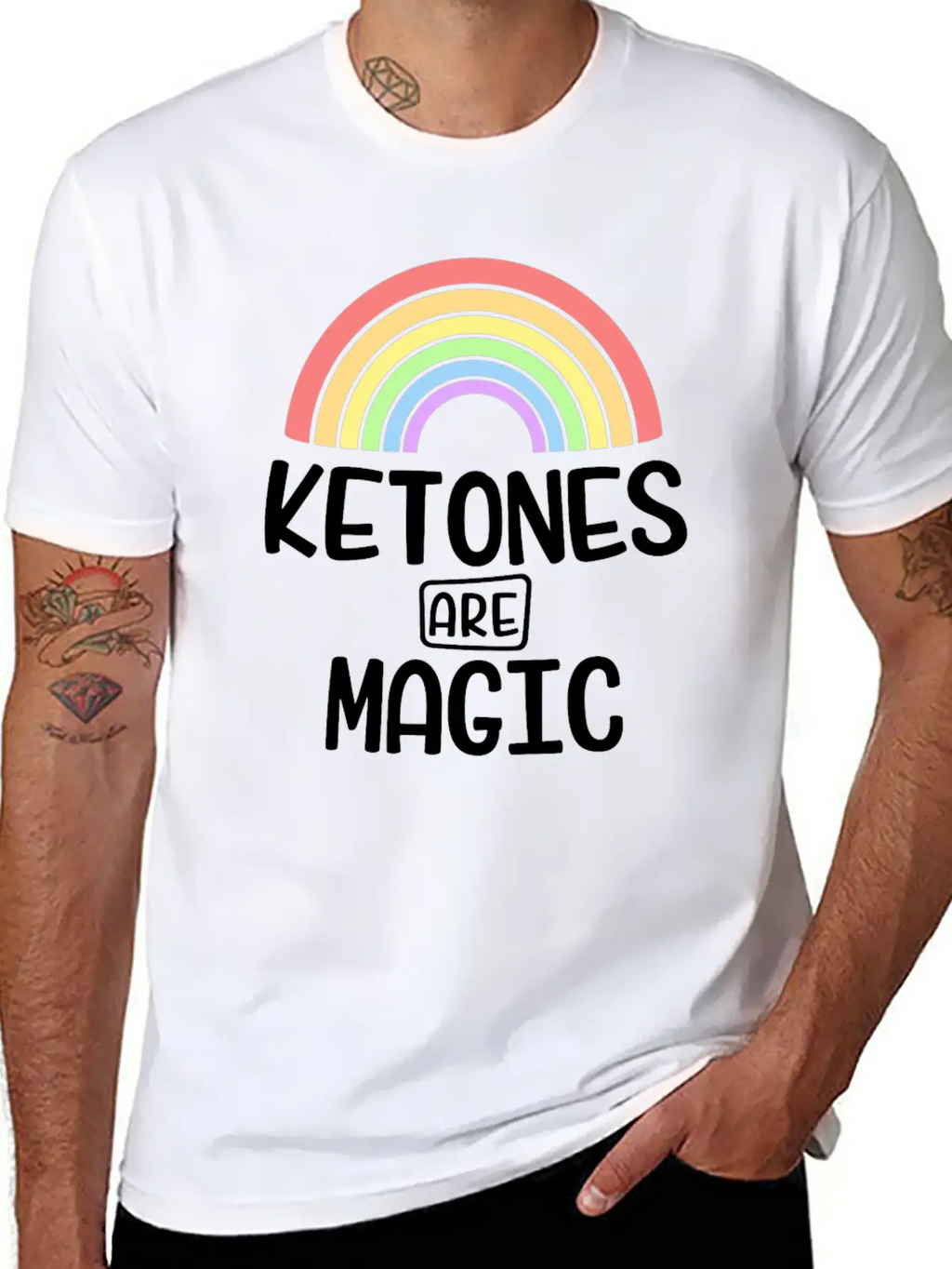 Addicted To Ketones Funny Keto Shirt For Women Diet Essential Unisex Summer Tee – Soft Cotton Casual Fit