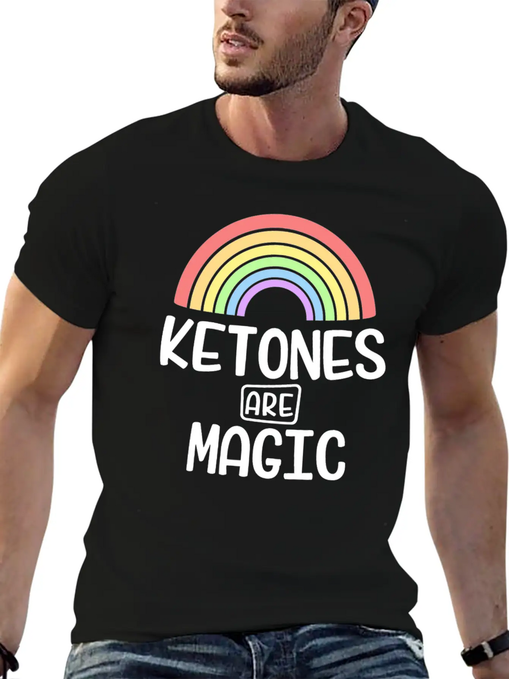 Addicted To Ketones Funny Keto Shirt For Women Diet Essential Unisex Summer Tee – Soft Cotton Casual Fit