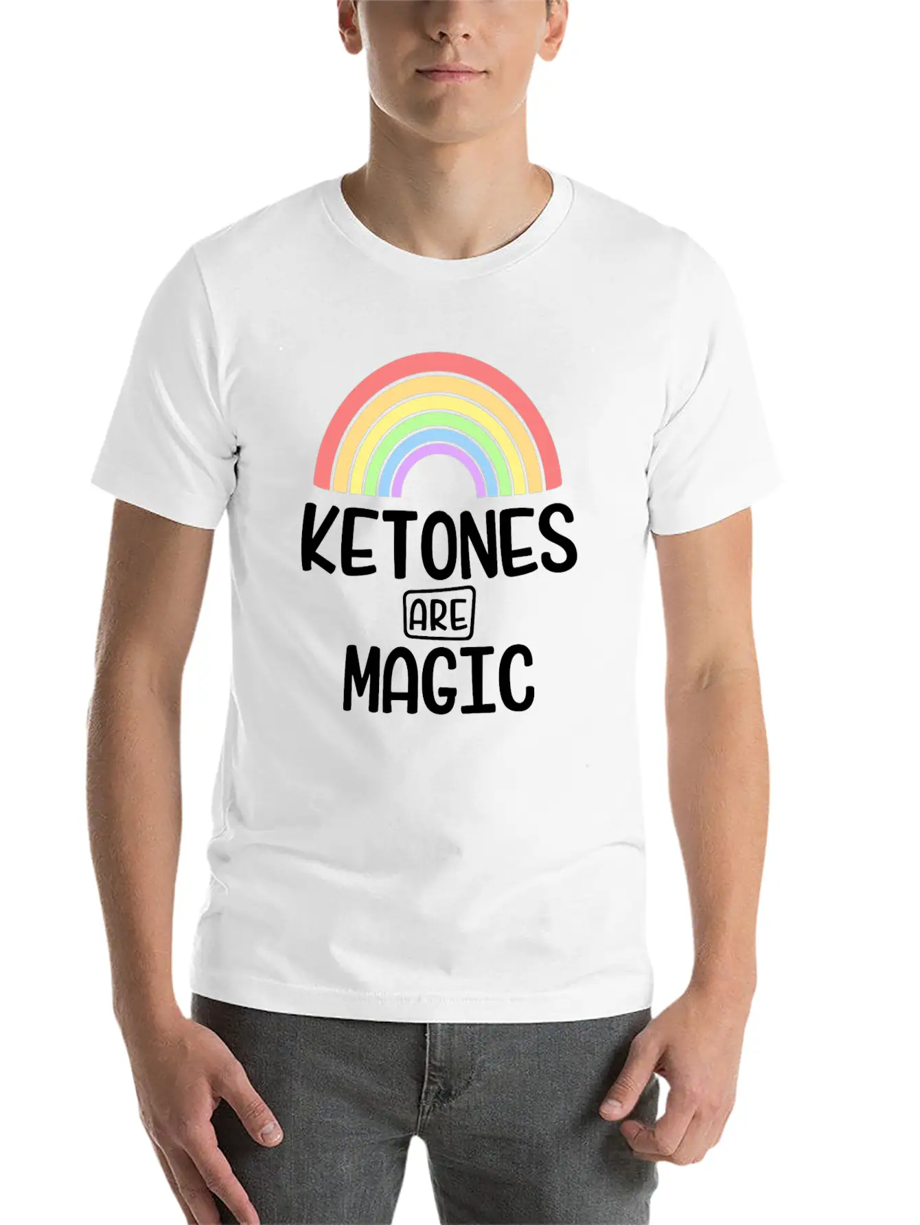 Addicted To Ketones Funny Keto Shirt For Women Diet Essential Unisex Summer Tee – Soft Cotton Casual Fit
