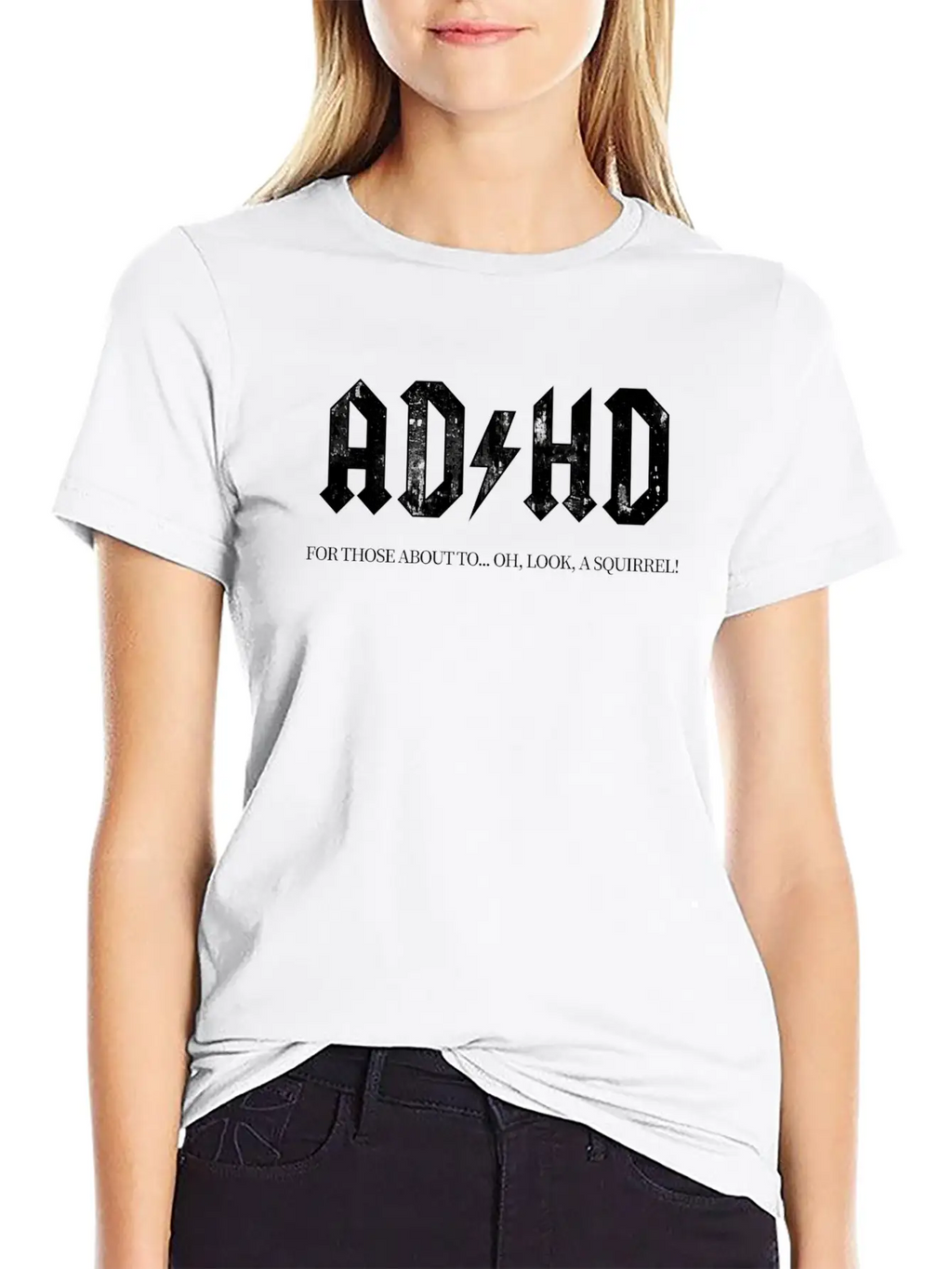 ADHD Meme Essential Unisex Summer Tee – Soft Cotton Casual Fit