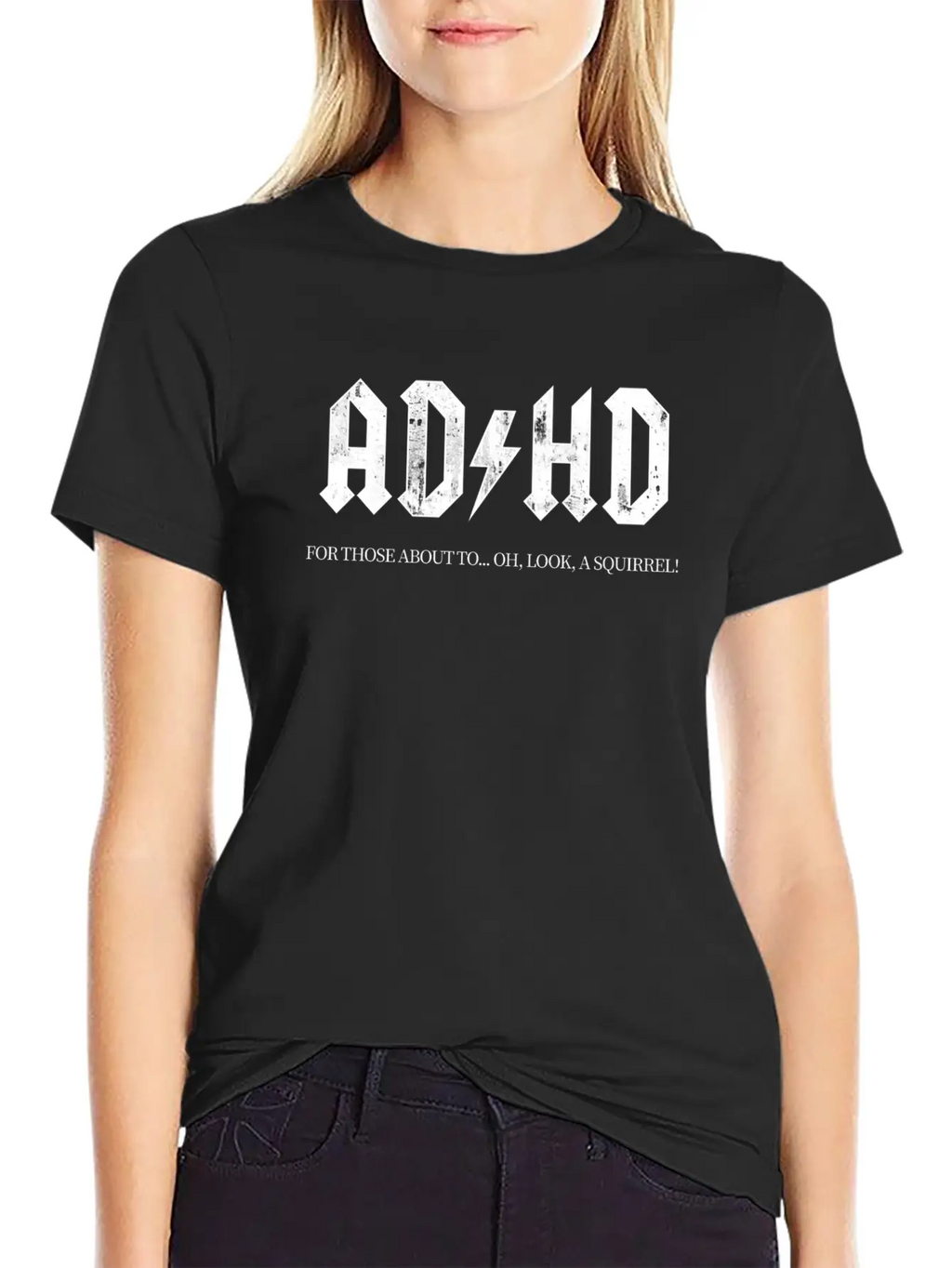 ADHD Meme Essential Unisex Summer Tee – Soft Cotton Casual Fit