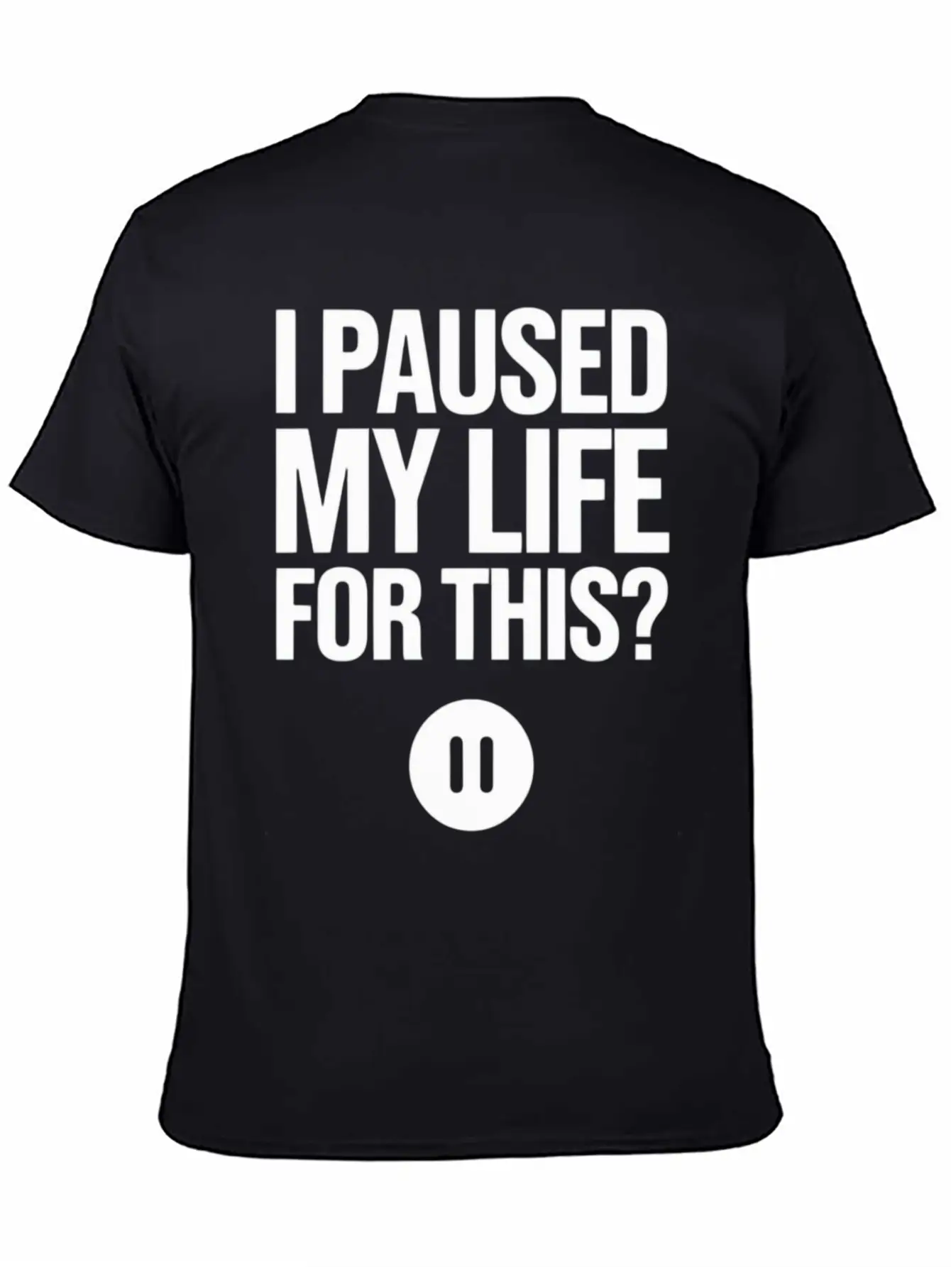 Adulting And Life Stress Humor For Students And Pr Classic Crew Neck Graphic Tee – Everyday Minimal Look
