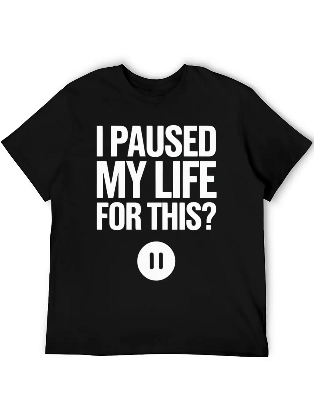 Adulting And Life Stress Humor For Students And Pr Classic Crew Neck Graphic Tee – Everyday Minimal Look