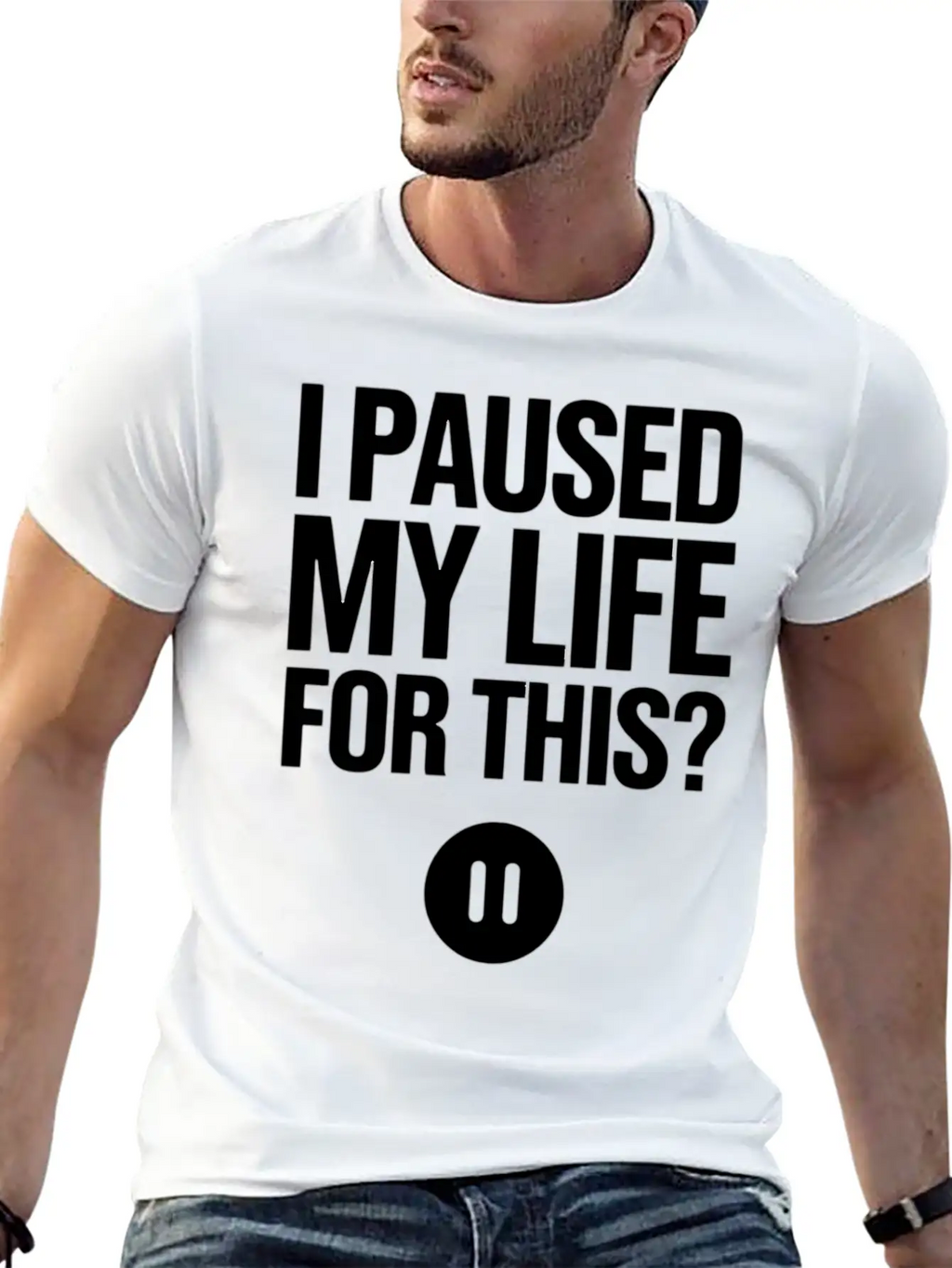 Adulting And Life Stress Humor For Students And Pr Classic Crew Neck Graphic Tee – Everyday Minimal Look