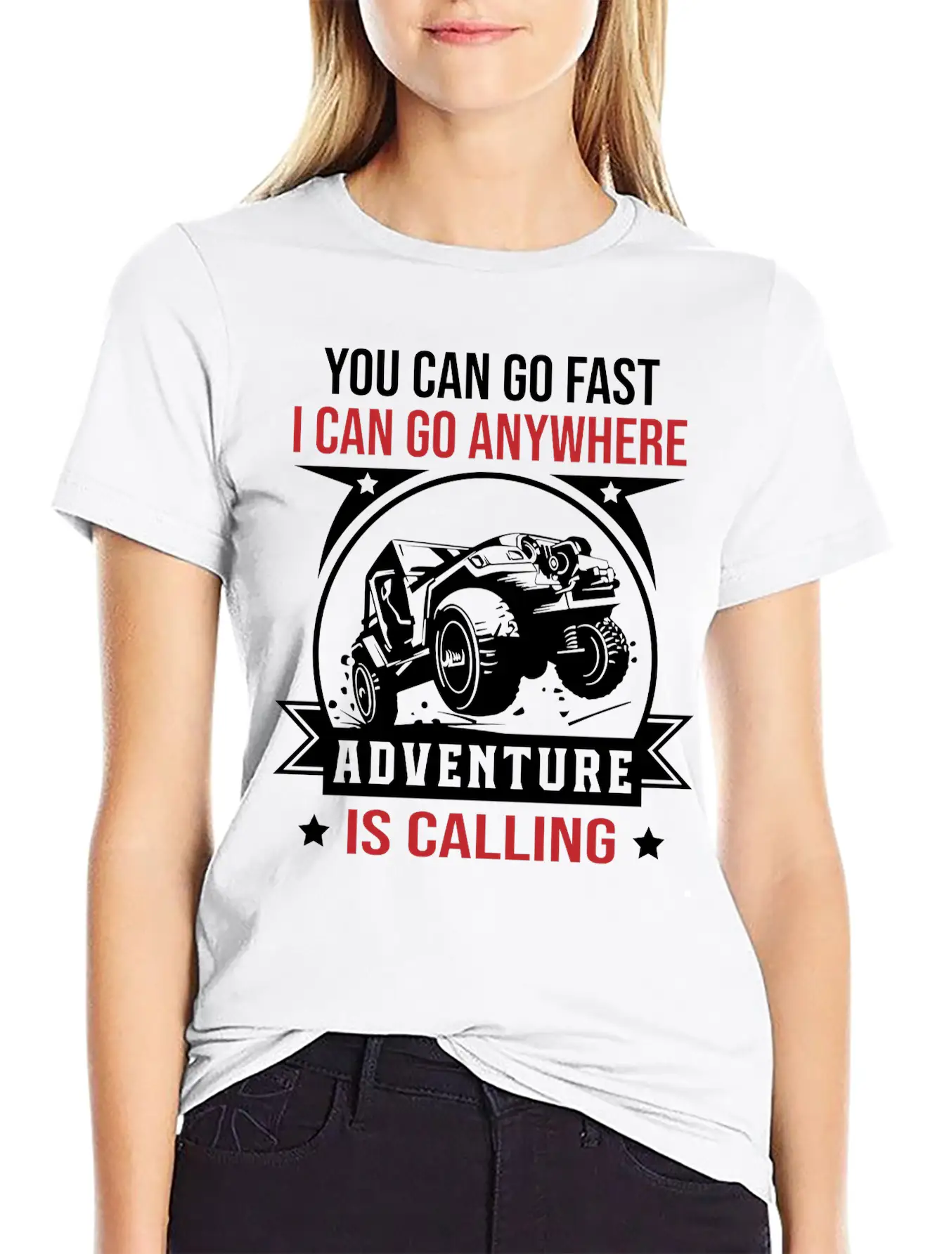 Adventure Is Calling Unisex Short Sleeve Soft Cotton T-Shirt – Casual Everyday Wear