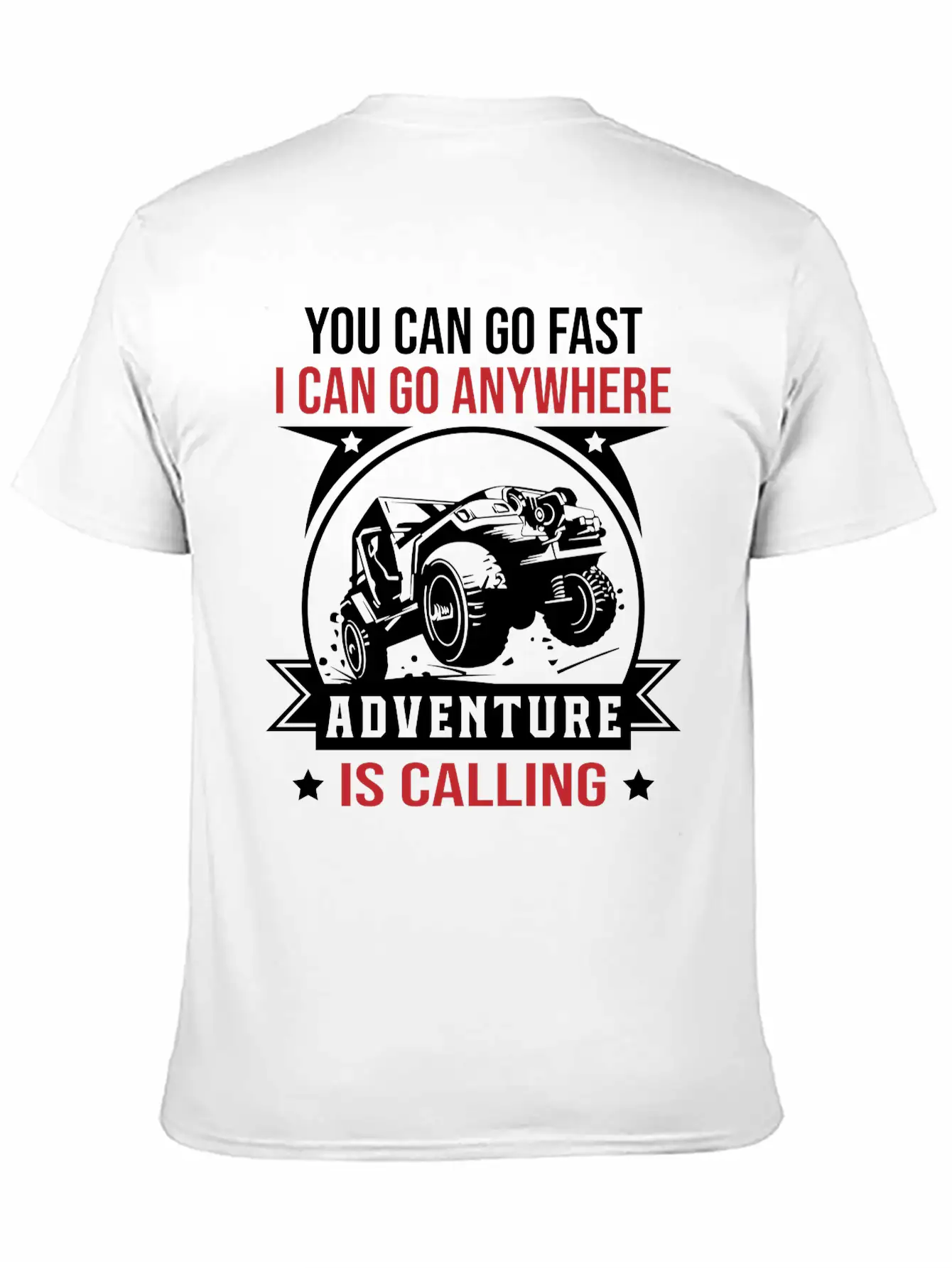 Adventure Is Calling Unisex Short Sleeve Soft Cotton T-Shirt – Casual Everyday Wear