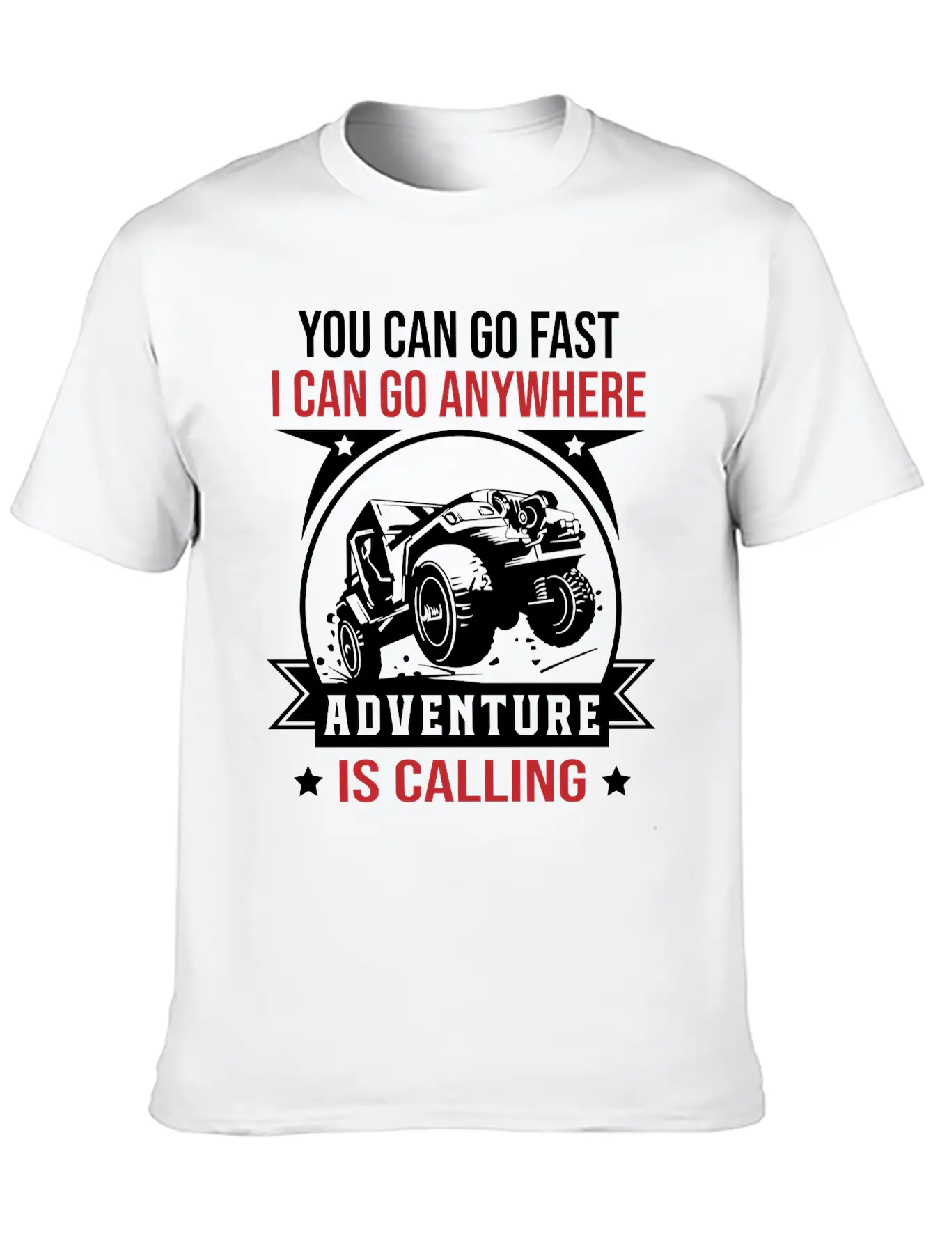 Adventure Is Calling Unisex Short Sleeve Soft Cotton T-Shirt – Casual Everyday Wear