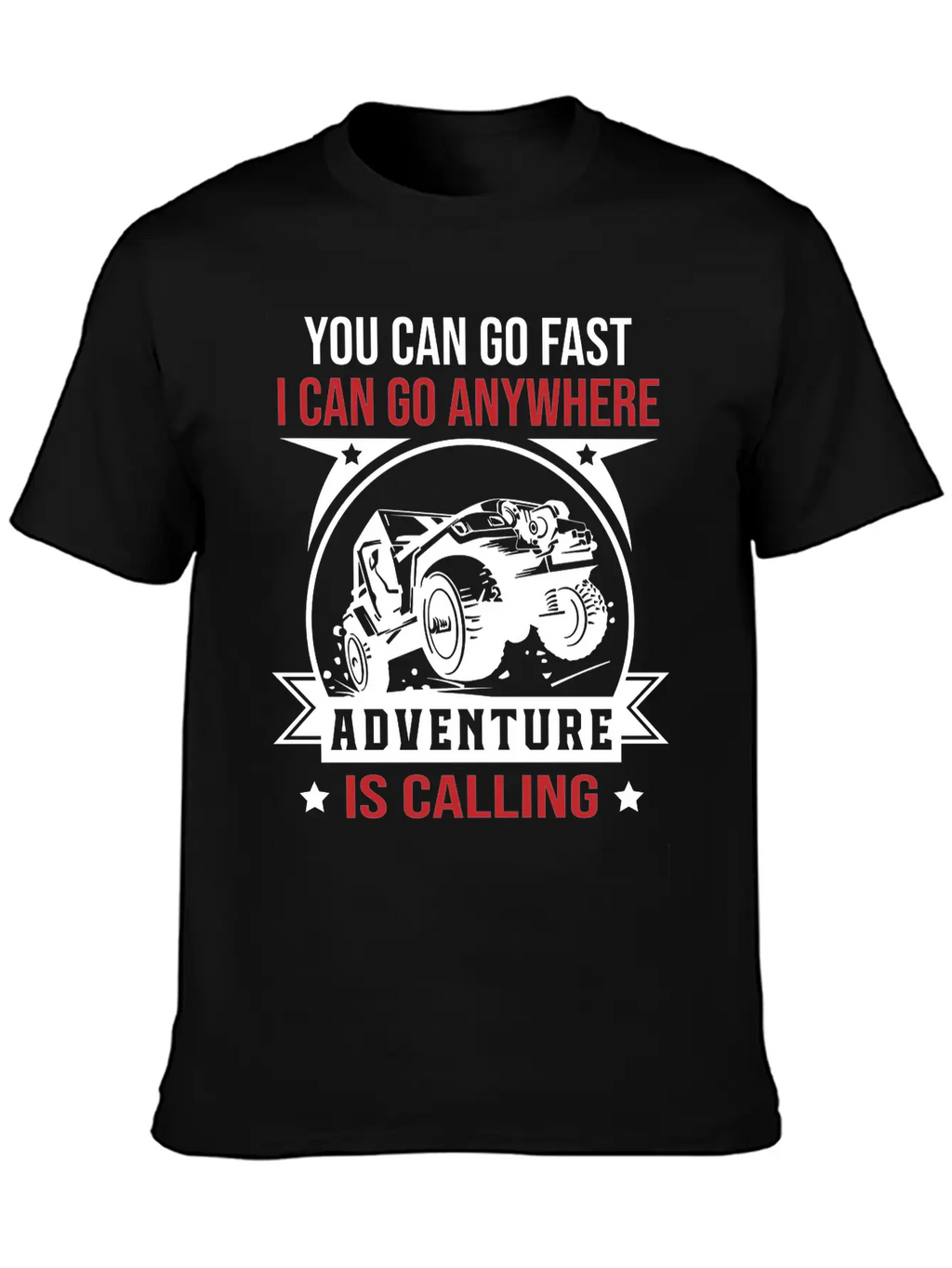 Adventure Is Calling Unisex Short Sleeve Soft Cotton T-Shirt – Casual Everyday Wear