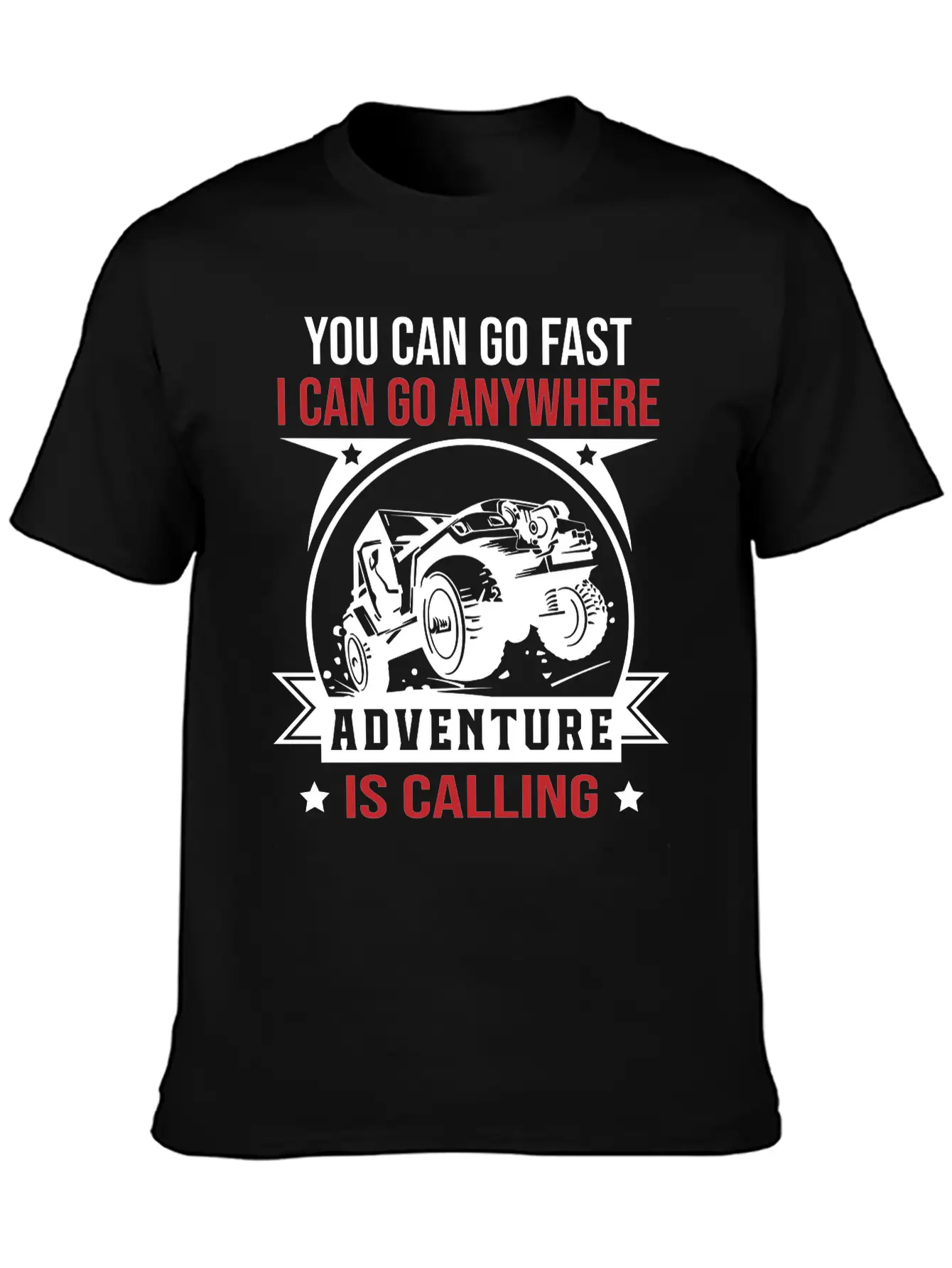 Adventure Is Calling Unisex Short Sleeve Soft Cotton T-Shirt – Casual Everyday Wear