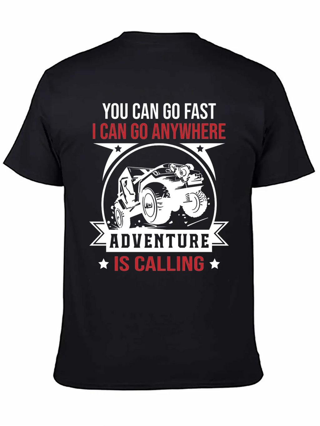 Adventure Is Calling Unisex Short Sleeve Soft Cotton T-Shirt – Casual Everyday Wear