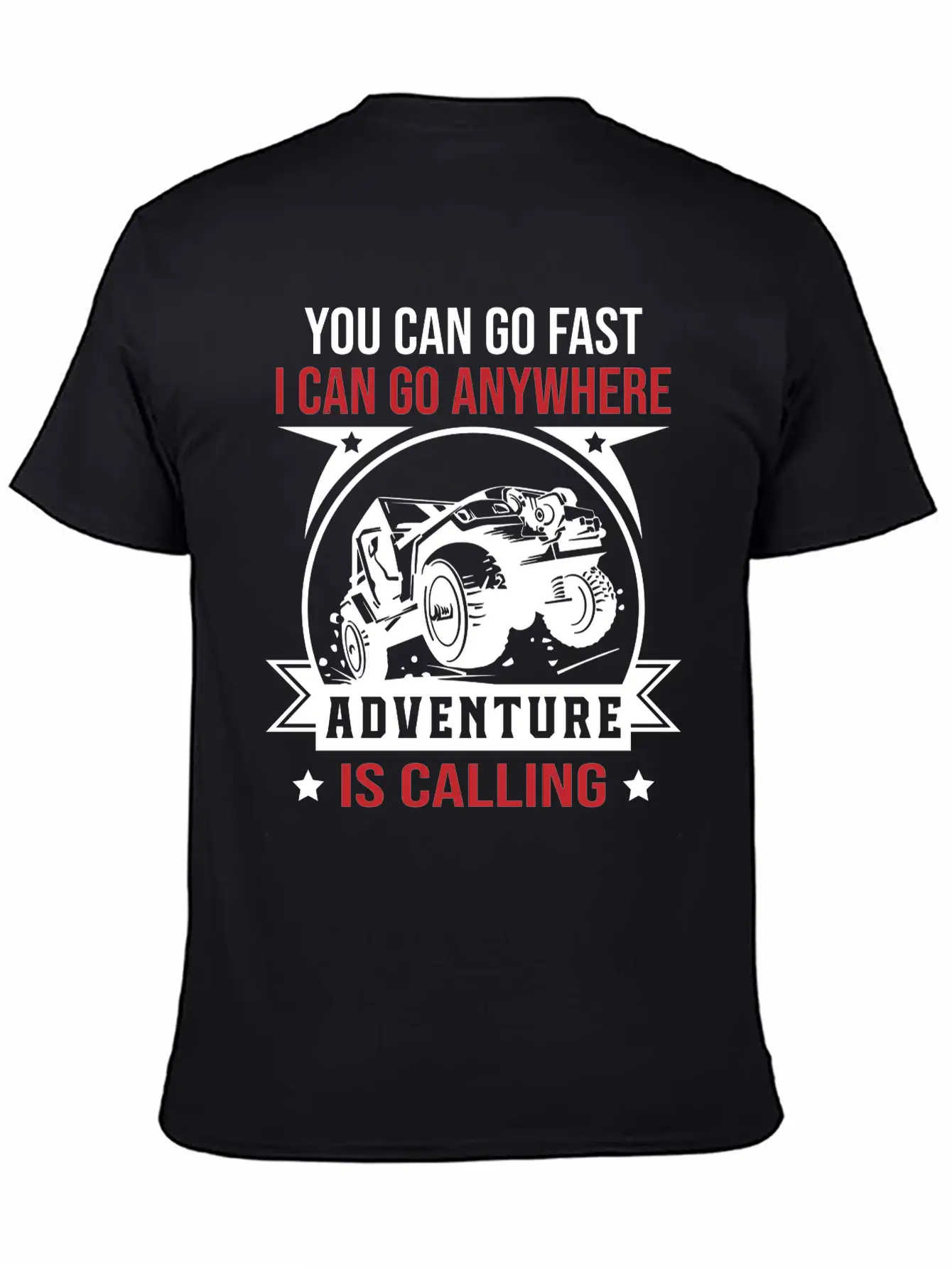 Adventure Is Calling Unisex Short Sleeve Soft Cotton T-Shirt – Casual Everyday Wear