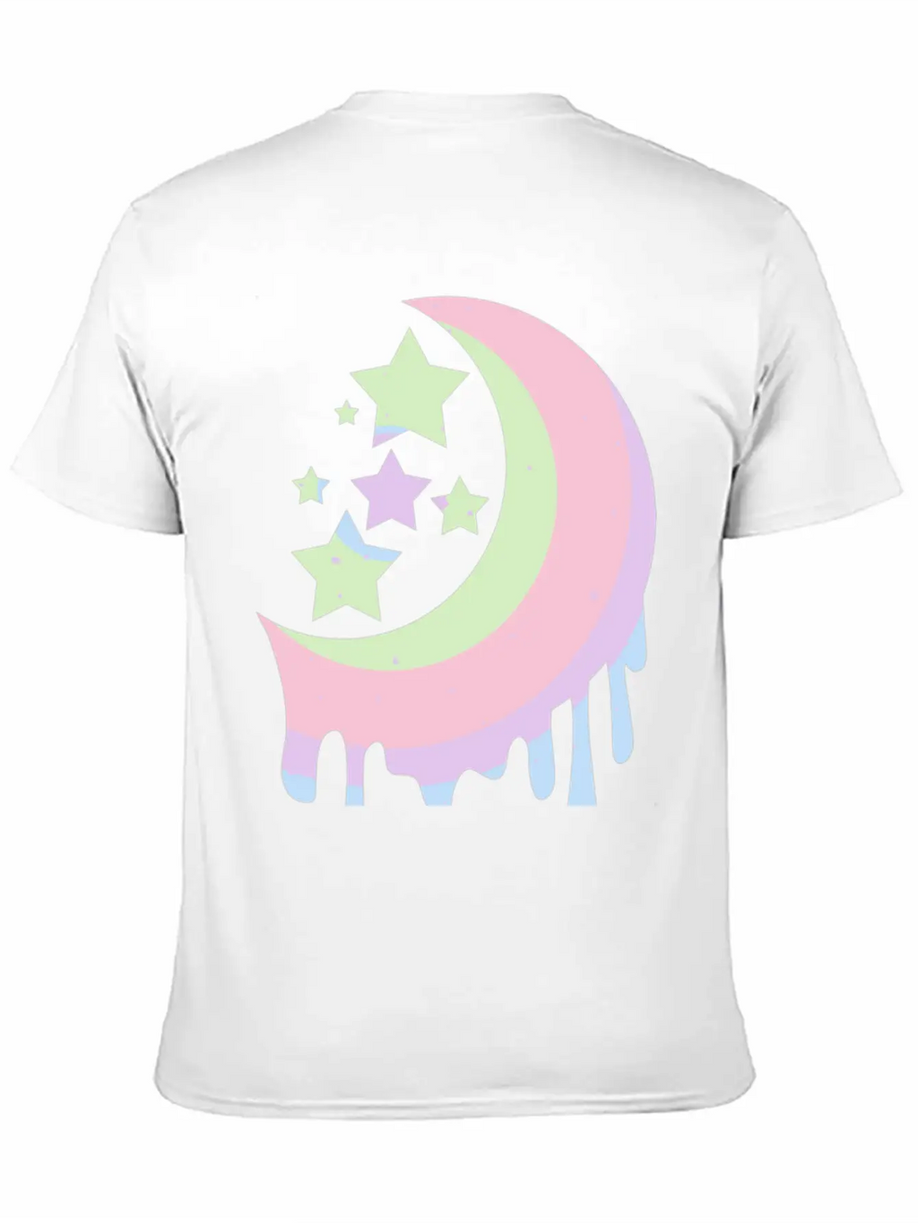 Aesthetic Clothing For Girls Pastel Moon Goth Swea Unisex Casual T-Shirt – Clean Design For Daily Comfort
