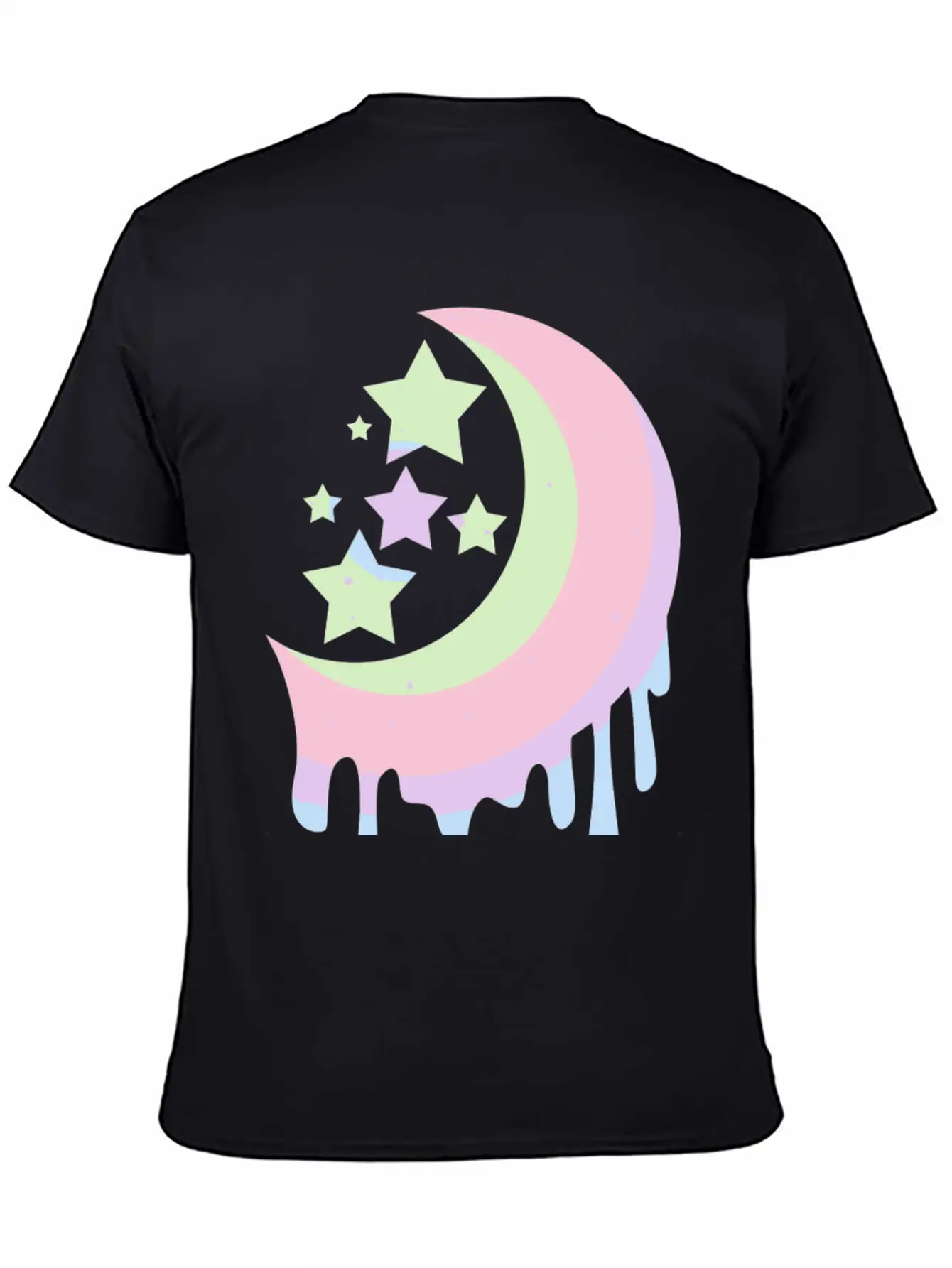 Aesthetic Clothing For Girls Pastel Moon Goth Swea Unisex Casual T-Shirt – Clean Design For Daily Comfort