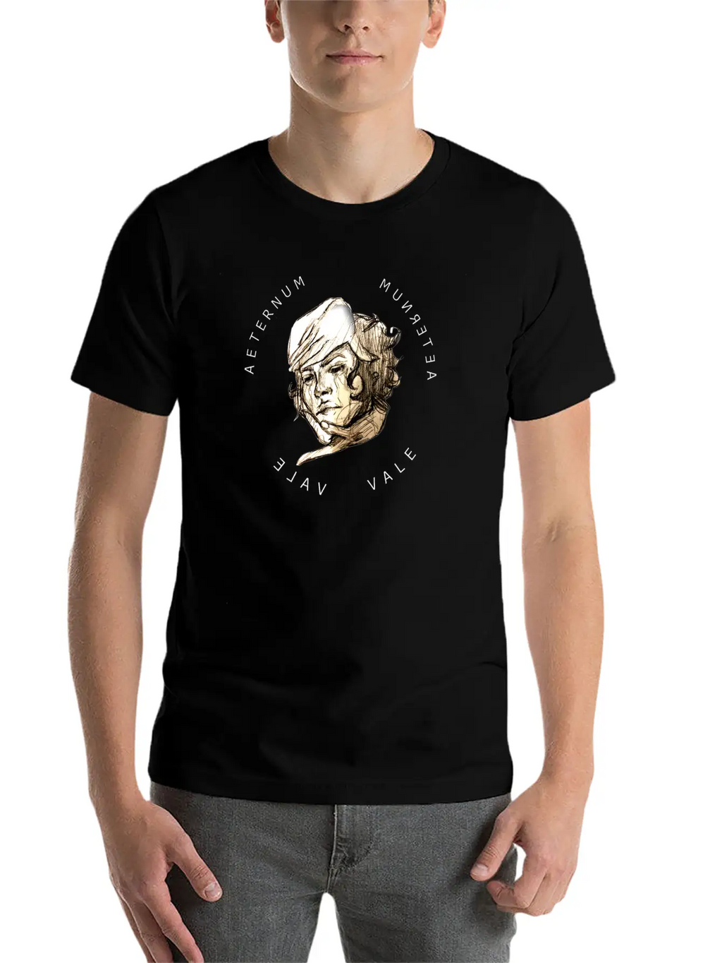 Aeternum Vale Essential Unisex Summer Tee – Soft Cotton Casual Fit
