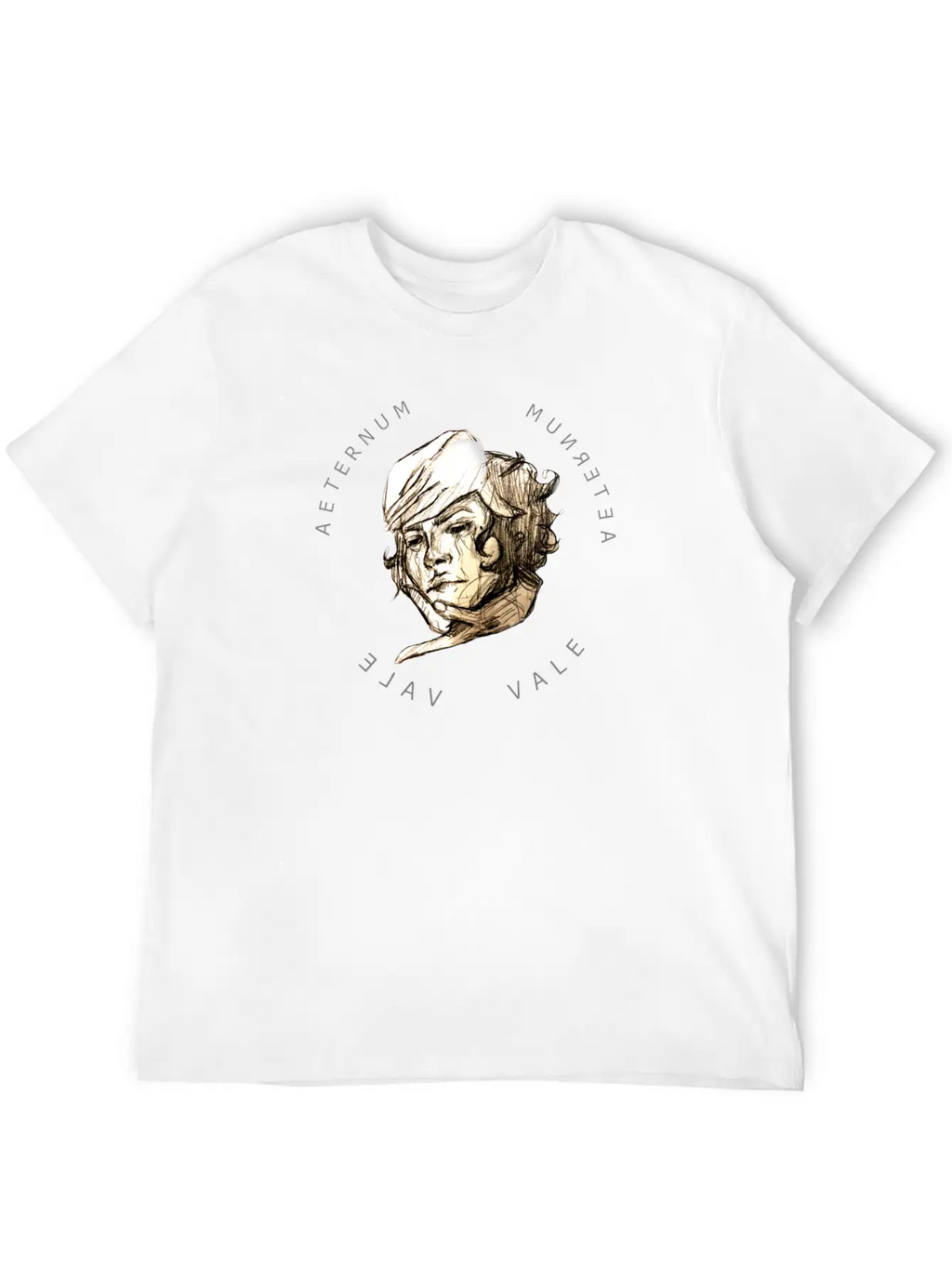 Aeternum Vale Essential Unisex Summer Tee – Soft Cotton Casual Fit