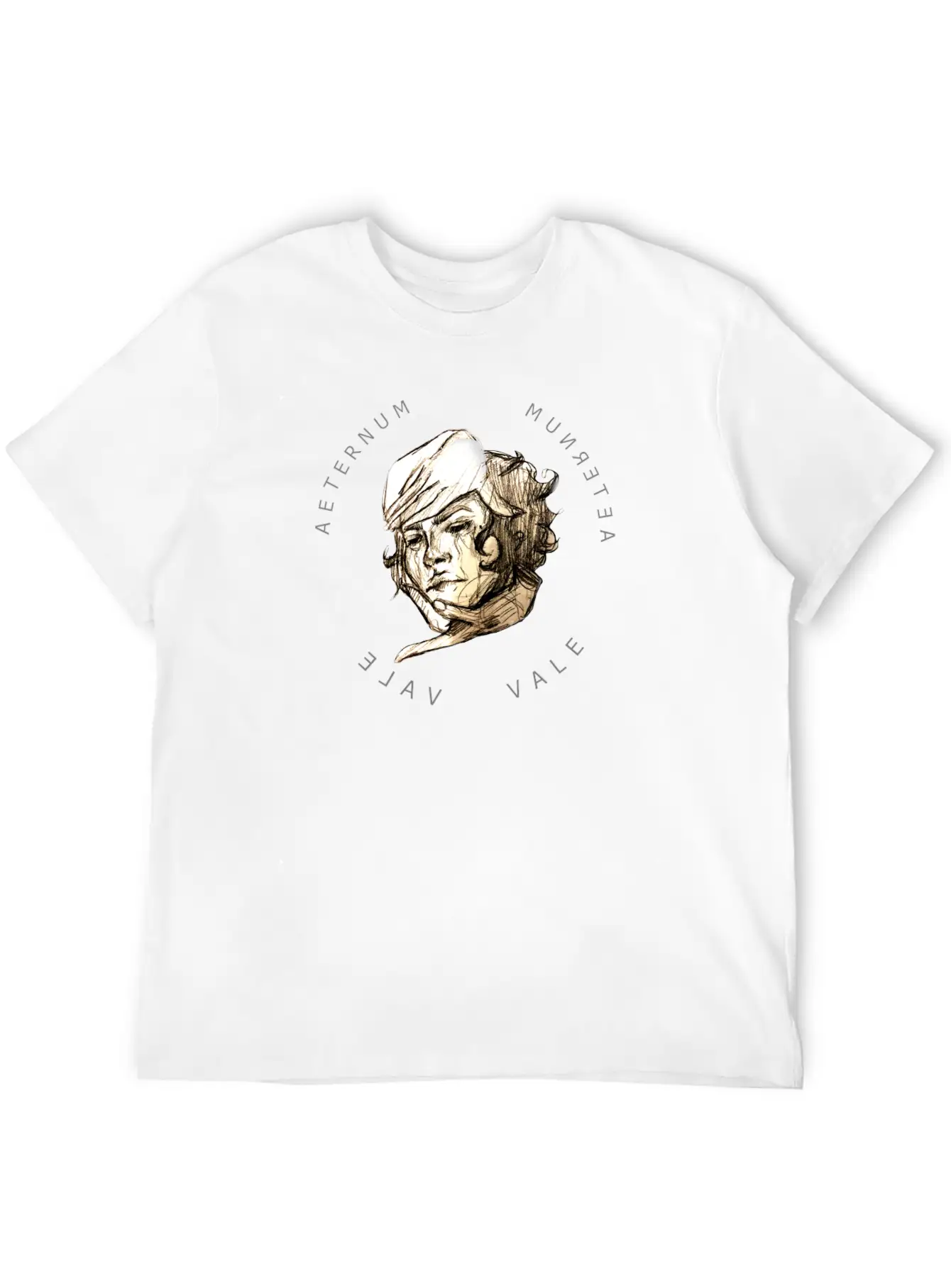 Aeternum Vale Essential Unisex Summer Tee – Soft Cotton Casual Fit
