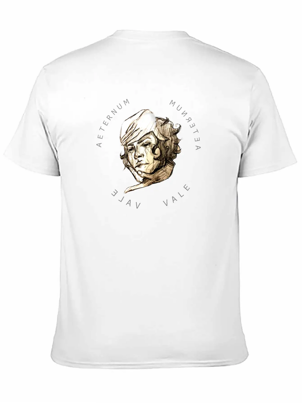 Aeternum Vale Essential Unisex Summer Tee – Soft Cotton Casual Fit