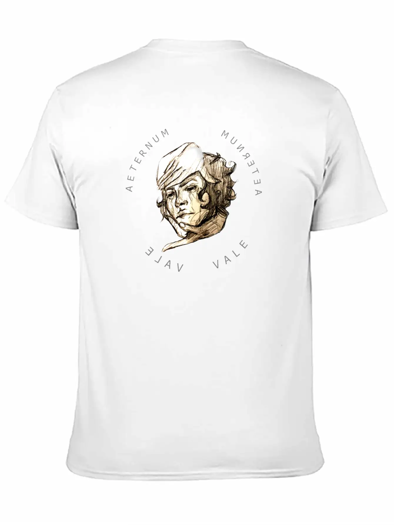 Aeternum Vale Essential Unisex Summer Tee – Soft Cotton Casual Fit