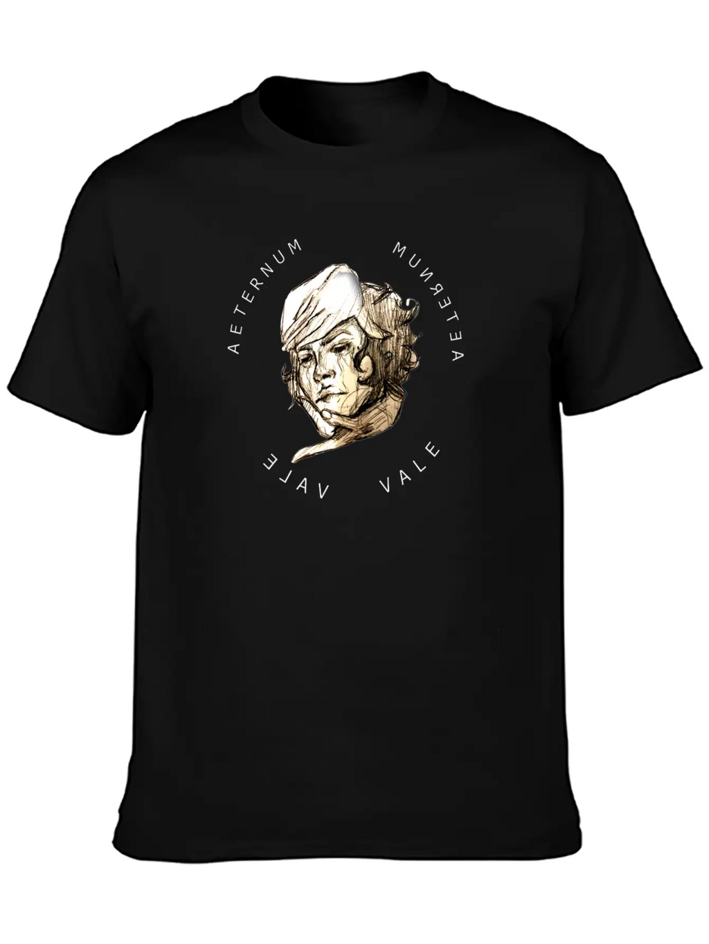 Aeternum Vale Essential Unisex Summer Tee – Soft Cotton Casual Fit