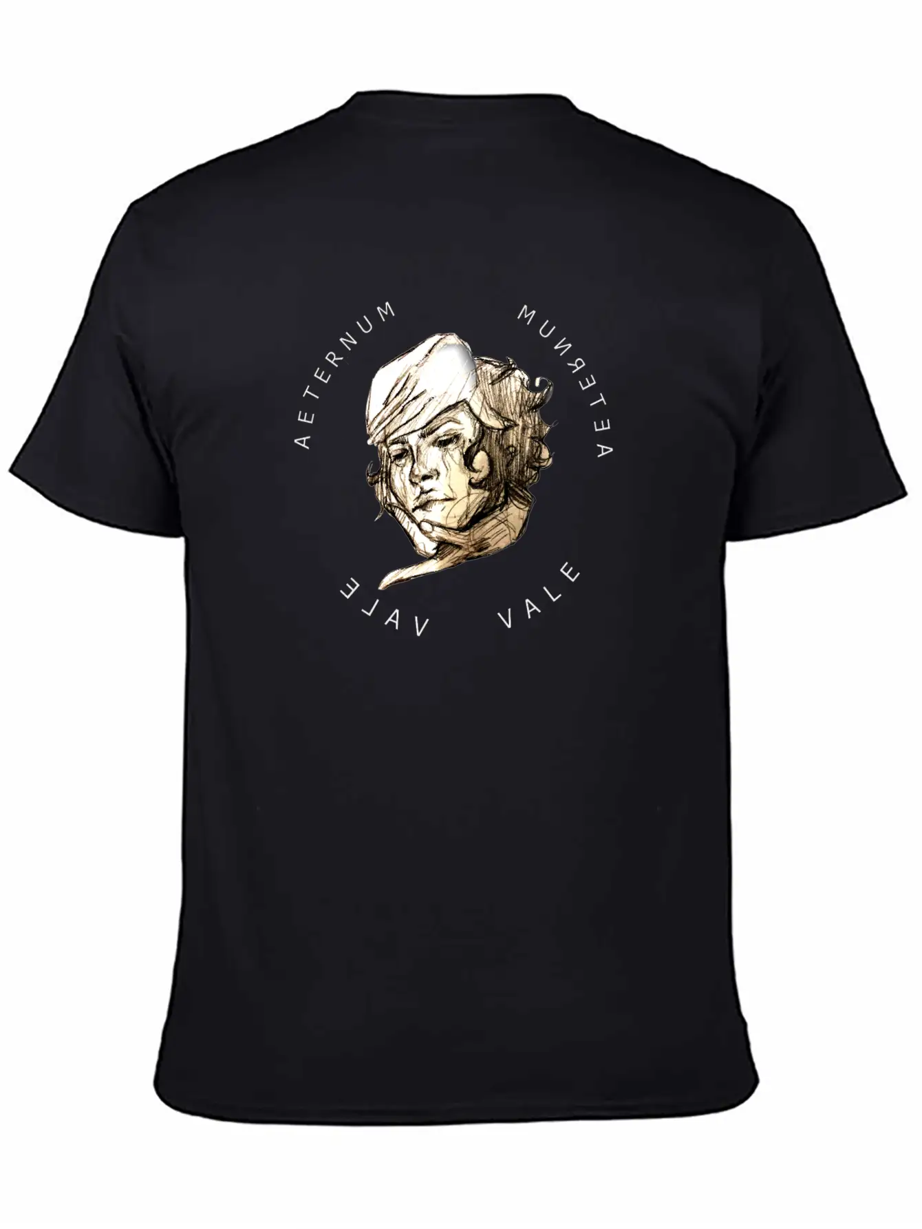 Aeternum Vale Essential Unisex Summer Tee – Soft Cotton Casual Fit