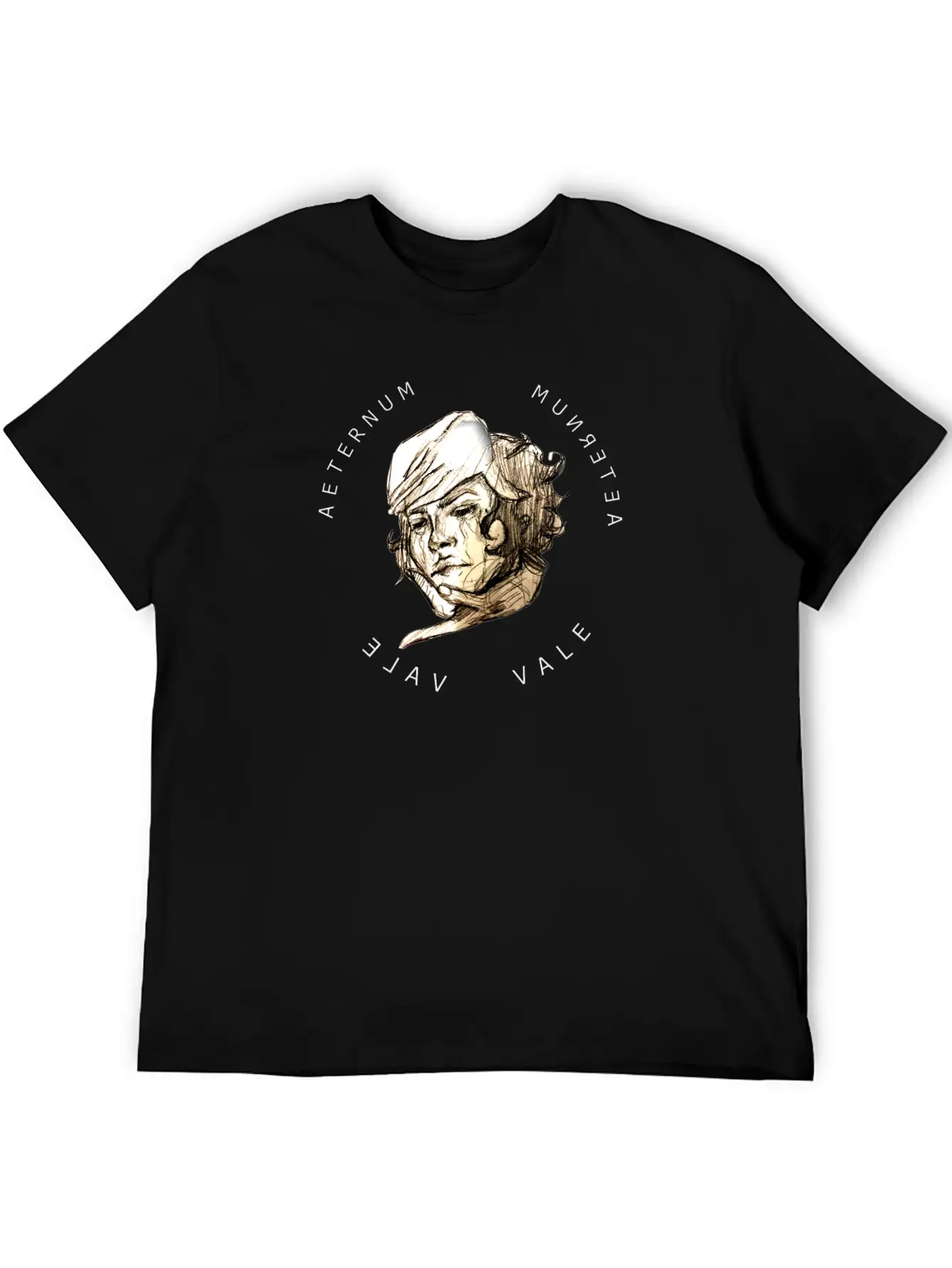 Aeternum Vale Essential Unisex Summer Tee – Soft Cotton Casual Fit