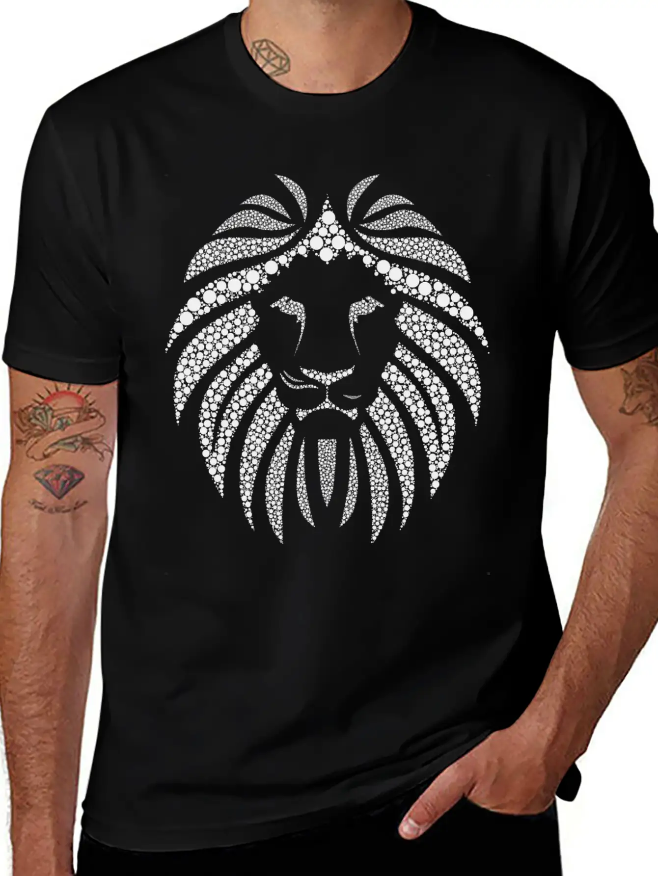 African Lion Unisex Casual T-Shirt – Clean Design For Daily Comfort