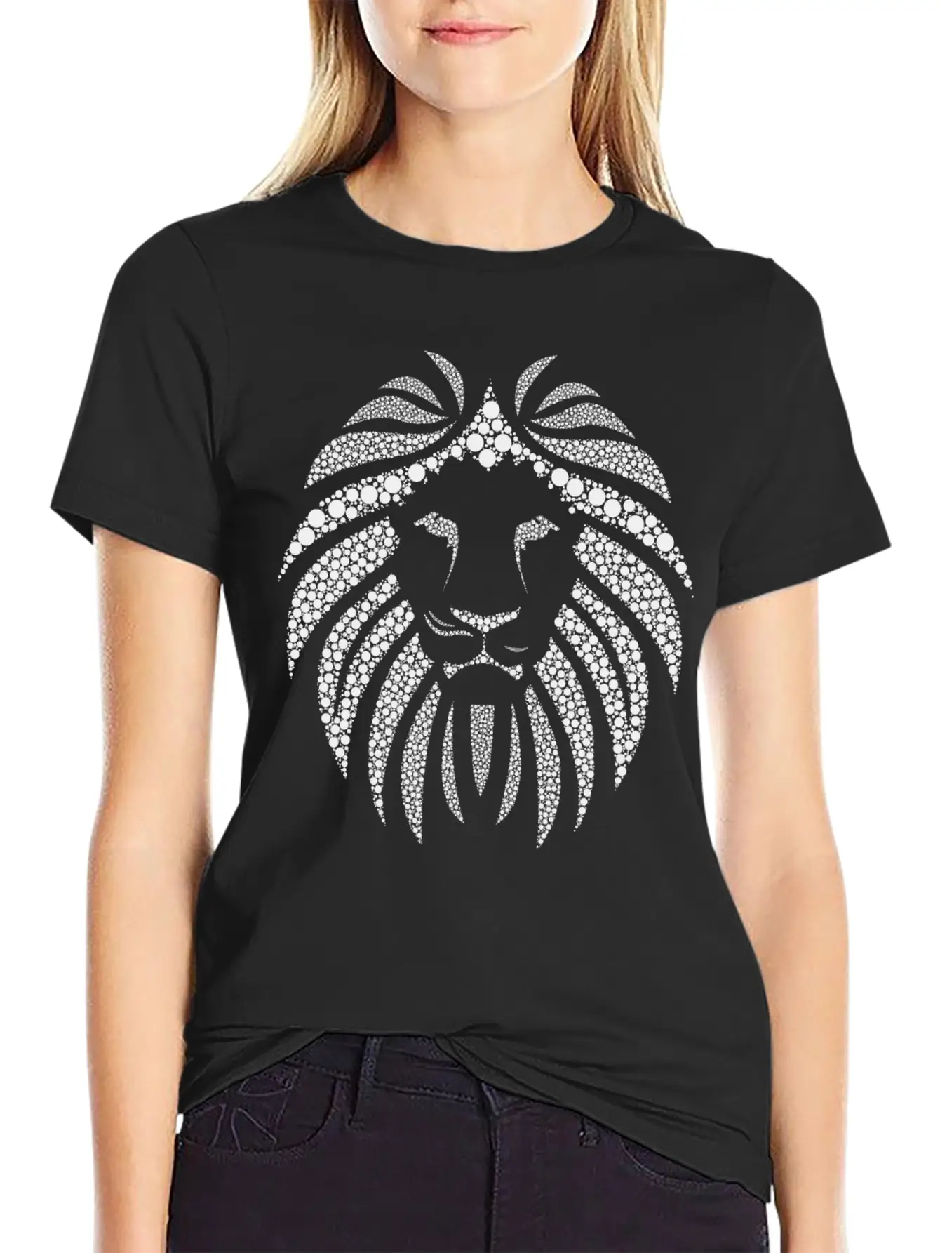 African Lion Unisex Casual T-Shirt – Clean Design For Daily Comfort