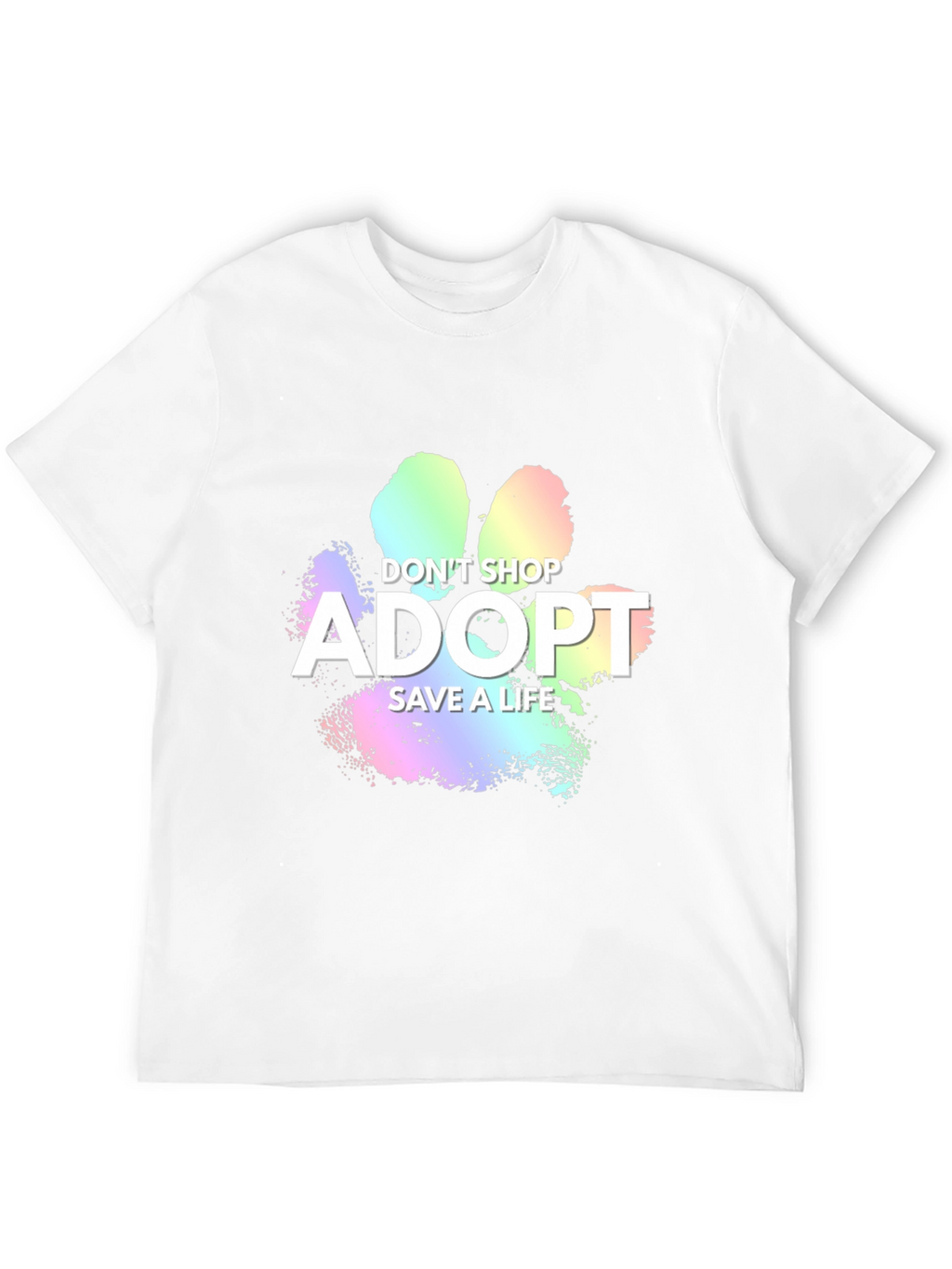 Adopt Dont Shop Graphic Tee