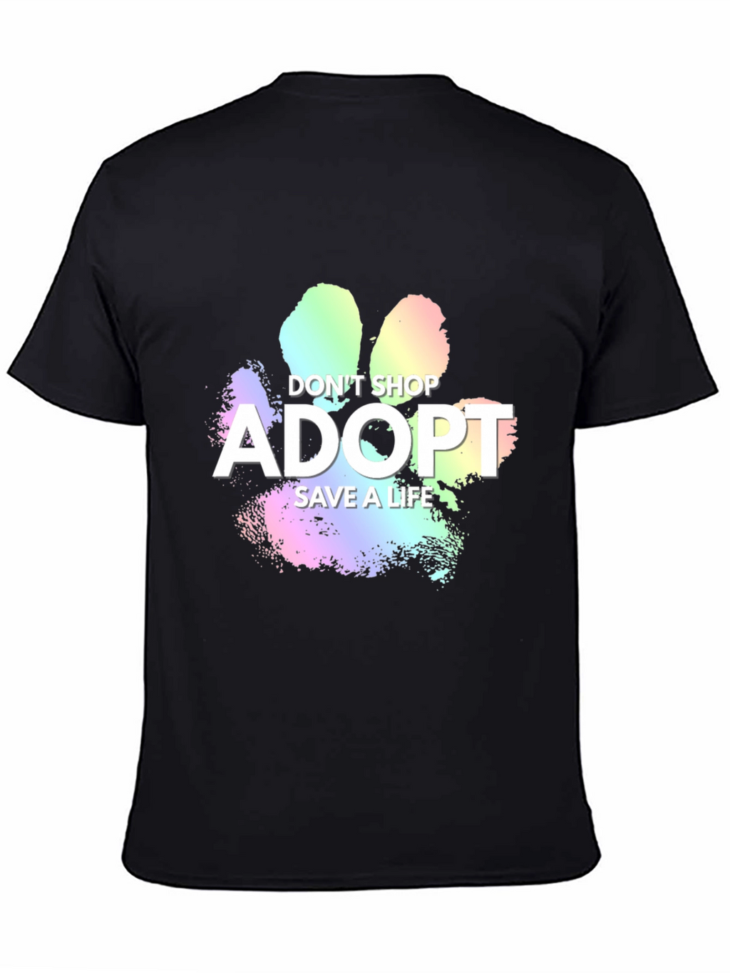 Adopt Dont Shop Graphic Tee